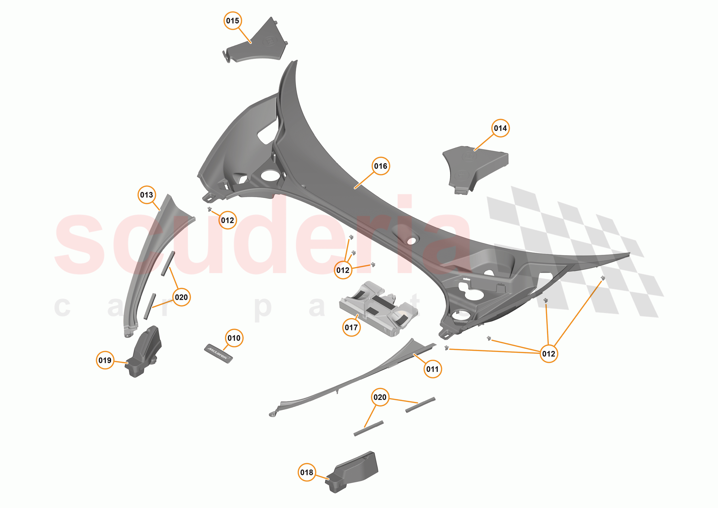 8 - EXTERIOR ORNAMENTATION - 8.2 - FRONT TRIM of McLaren McLaren 540C Coupe