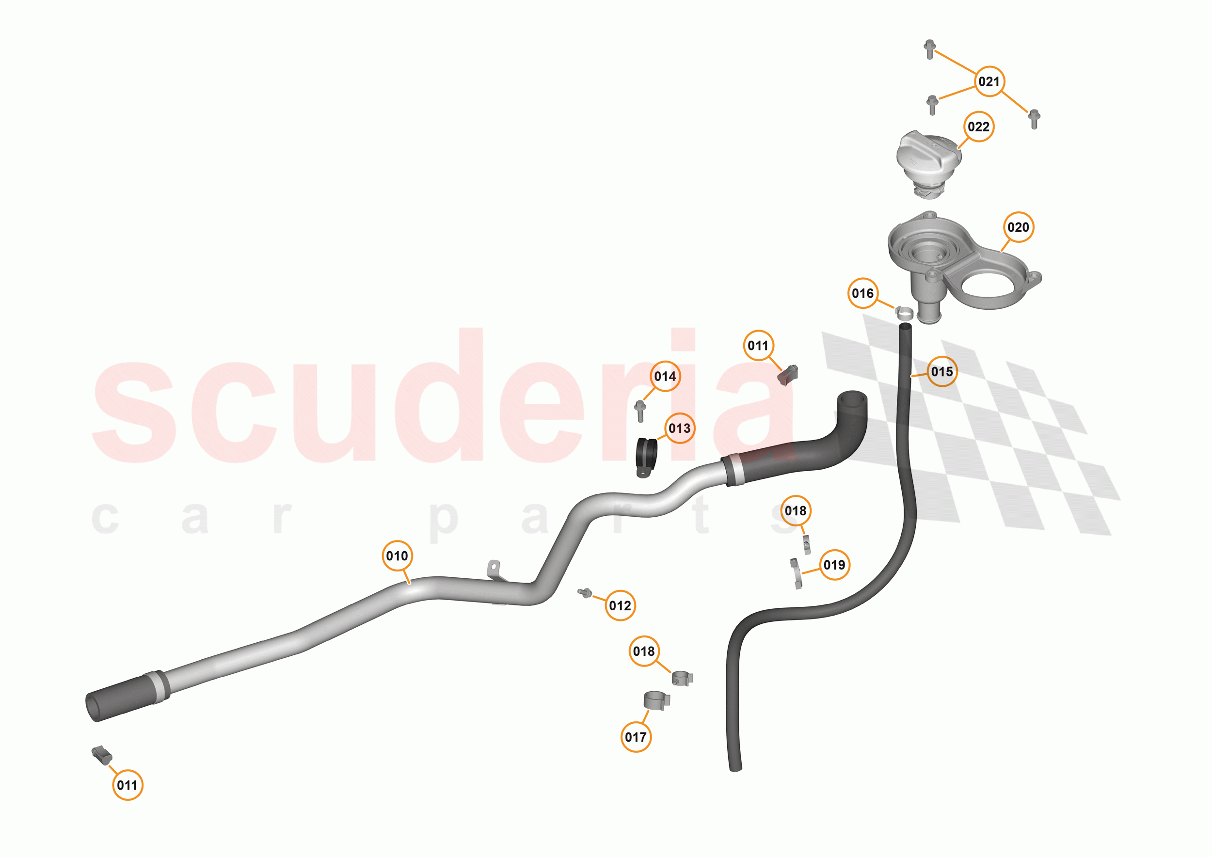35 - ENGINE OIL SYSTEM - 35.3 - ENGINE OIL FILL SYSTEM of McLaren McLaren 570S Spider