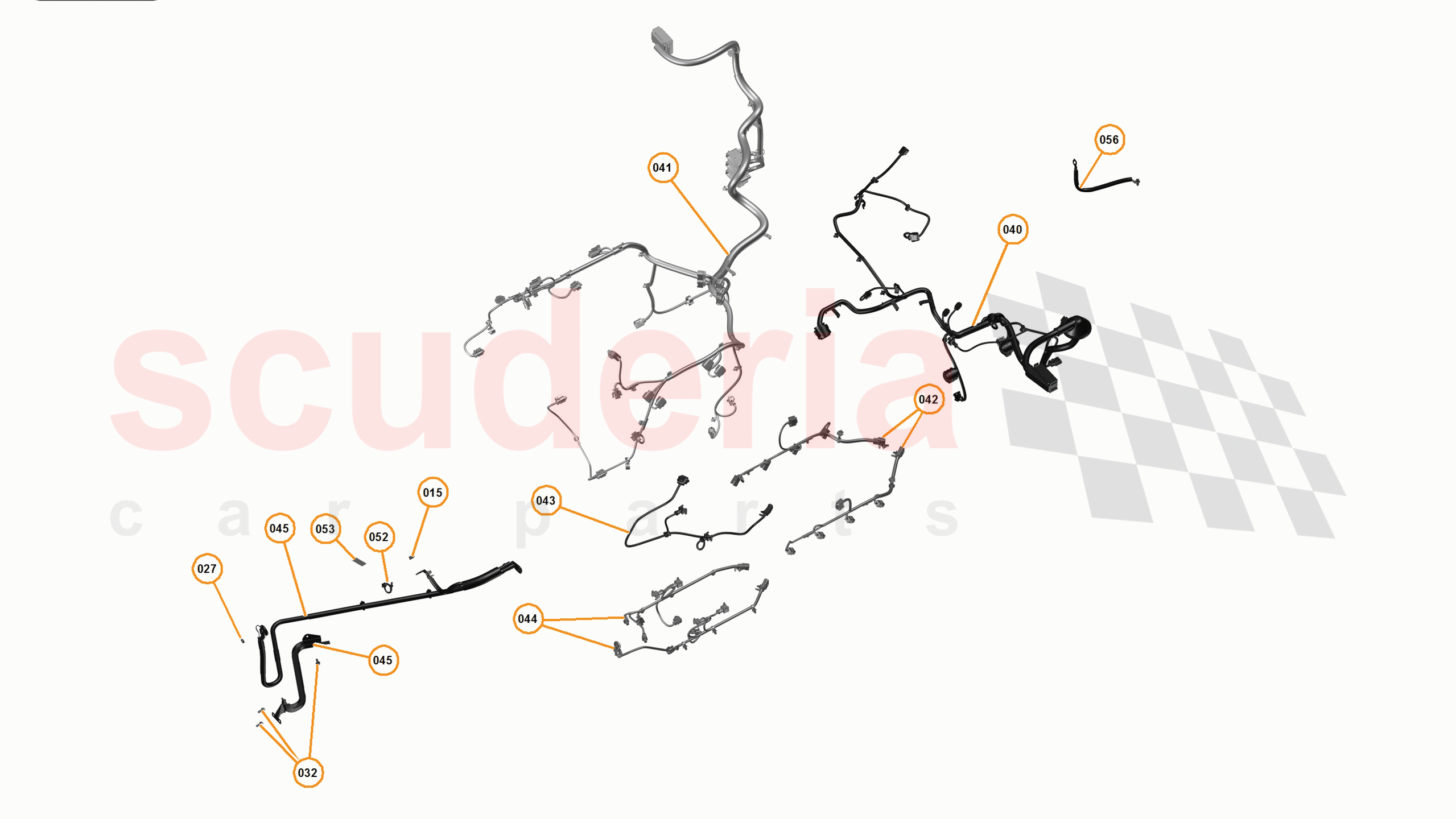 23 - M1 - ELECTRICAL DISTRIBUTION - 23.5 - 01 - ELECTRICAL DISTRIBUTION - POWERTRAIN of McLaren McLaren 625C Coupe