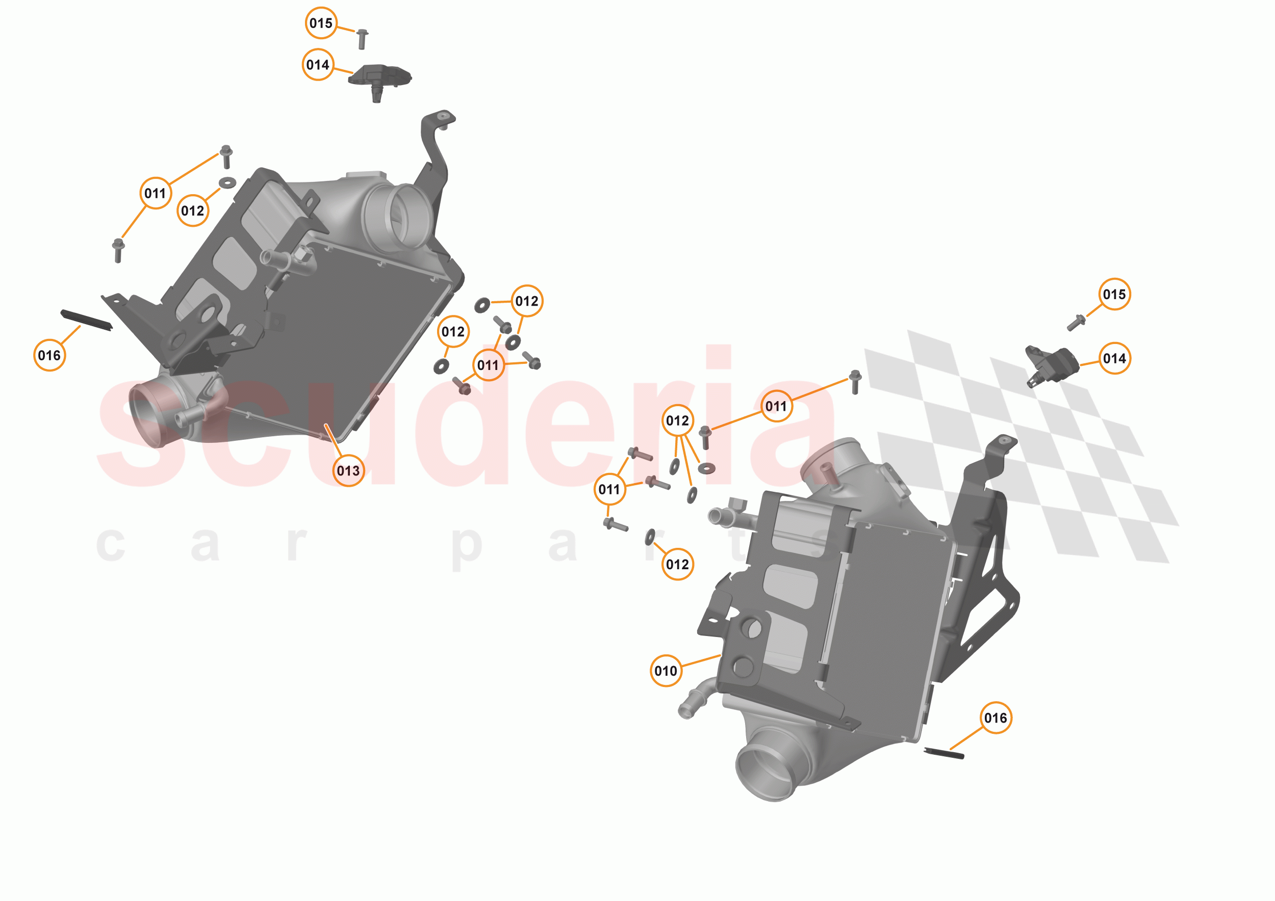 34 - ENGINE AIR SYSTEMS - 34.3 - CHARGE AIR COOLING SYSTEM of McLaren McLaren 570S Spider
