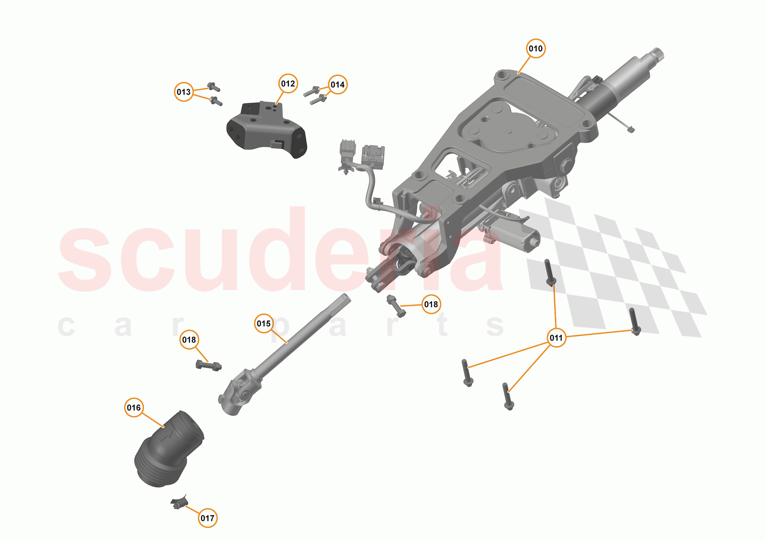 27 - STEERING - 27.4 - STEERING COLUMN - ELECTRIC of McLaren McLaren 720S Coupe