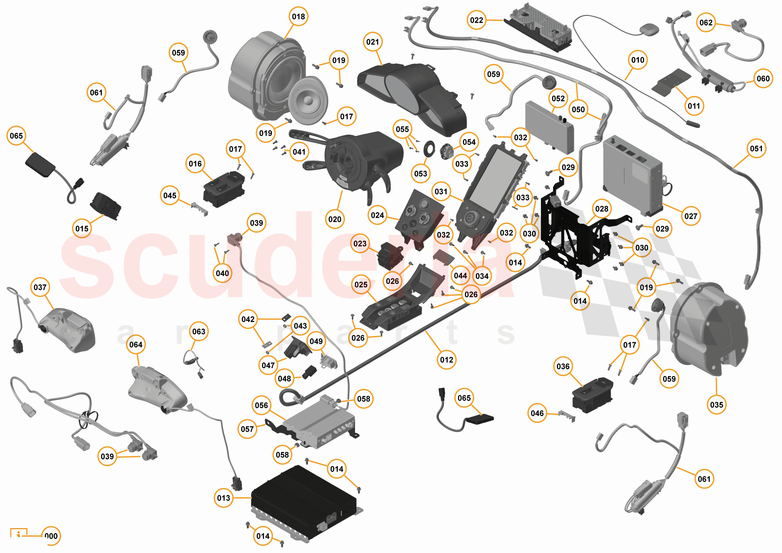 26 - M4 - ICE, INSTRUMENTS, AND SWITCHES - 26.1 - 01 - ICE, INSTRUMENTS, AND SWITCHES of McLaren McLaren 675LT Spider