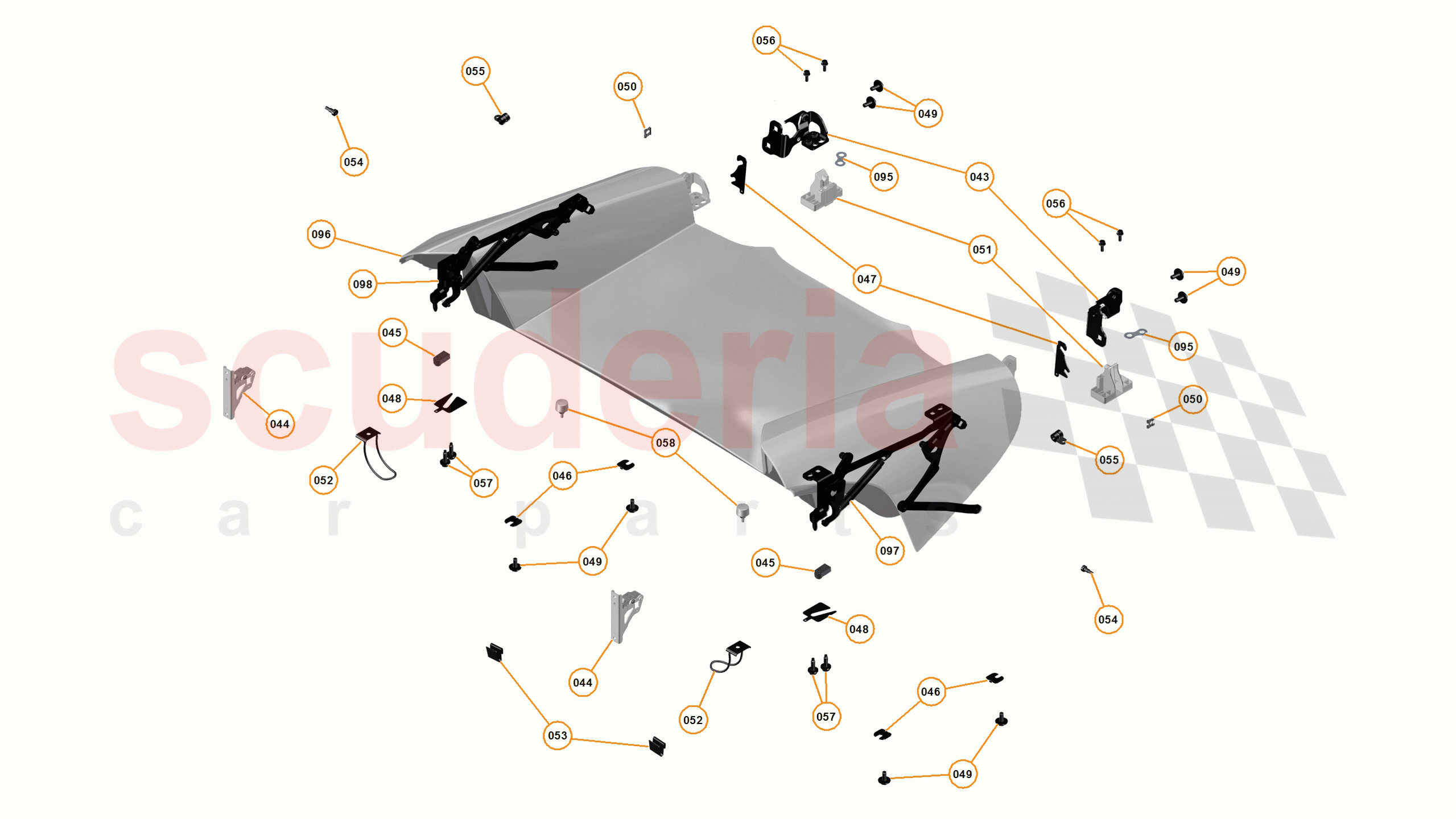 3 - A3 -CLOSURES - 3.12 - 06 - CONVERTIBLE ROOF - TONNEAU COVER of McLaren McLaren 12C Spider