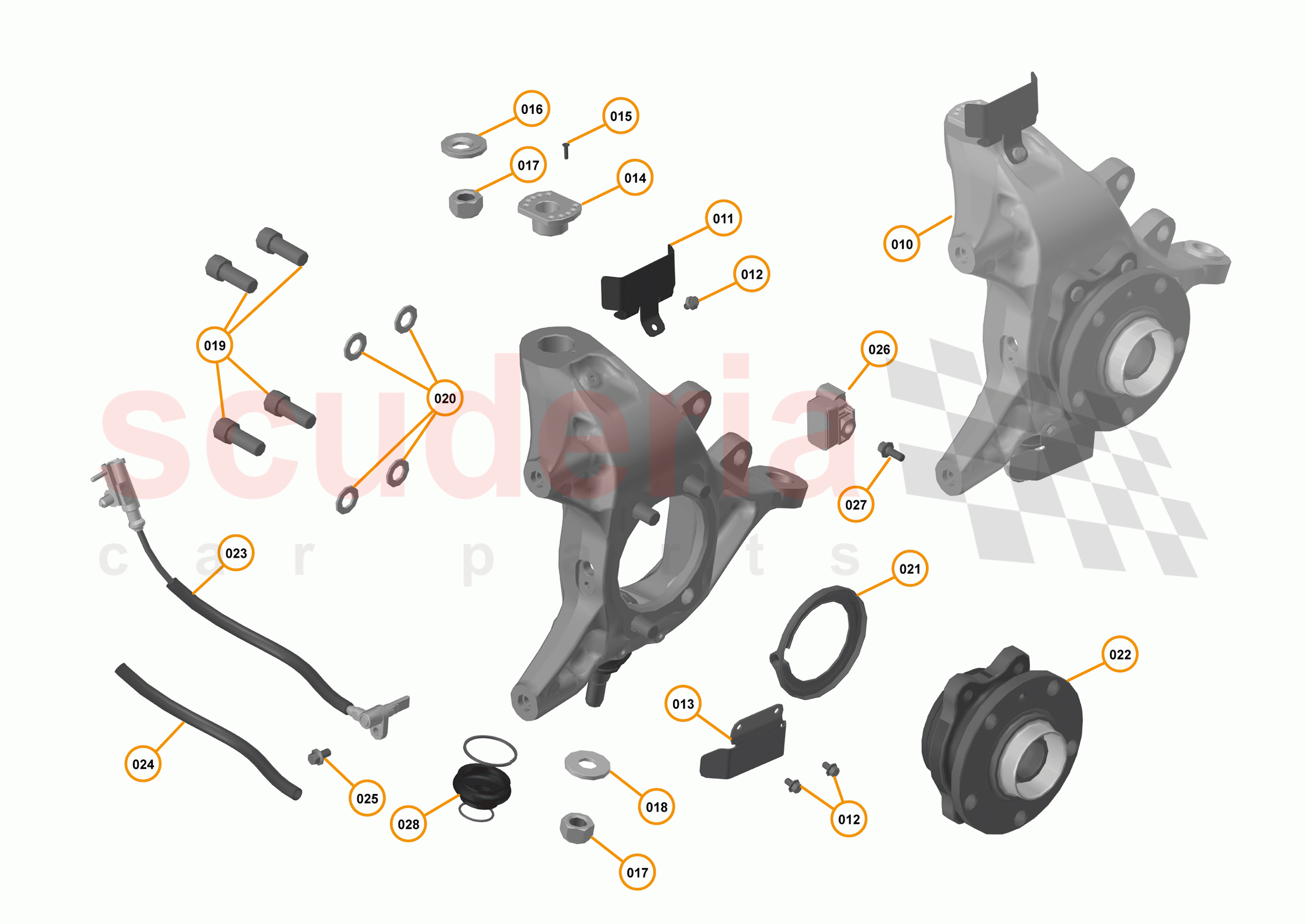 19 - SUSPENSION - REAR - 19.2 - UPRIGHTS REAR of McLaren McLaren 720S Coupe