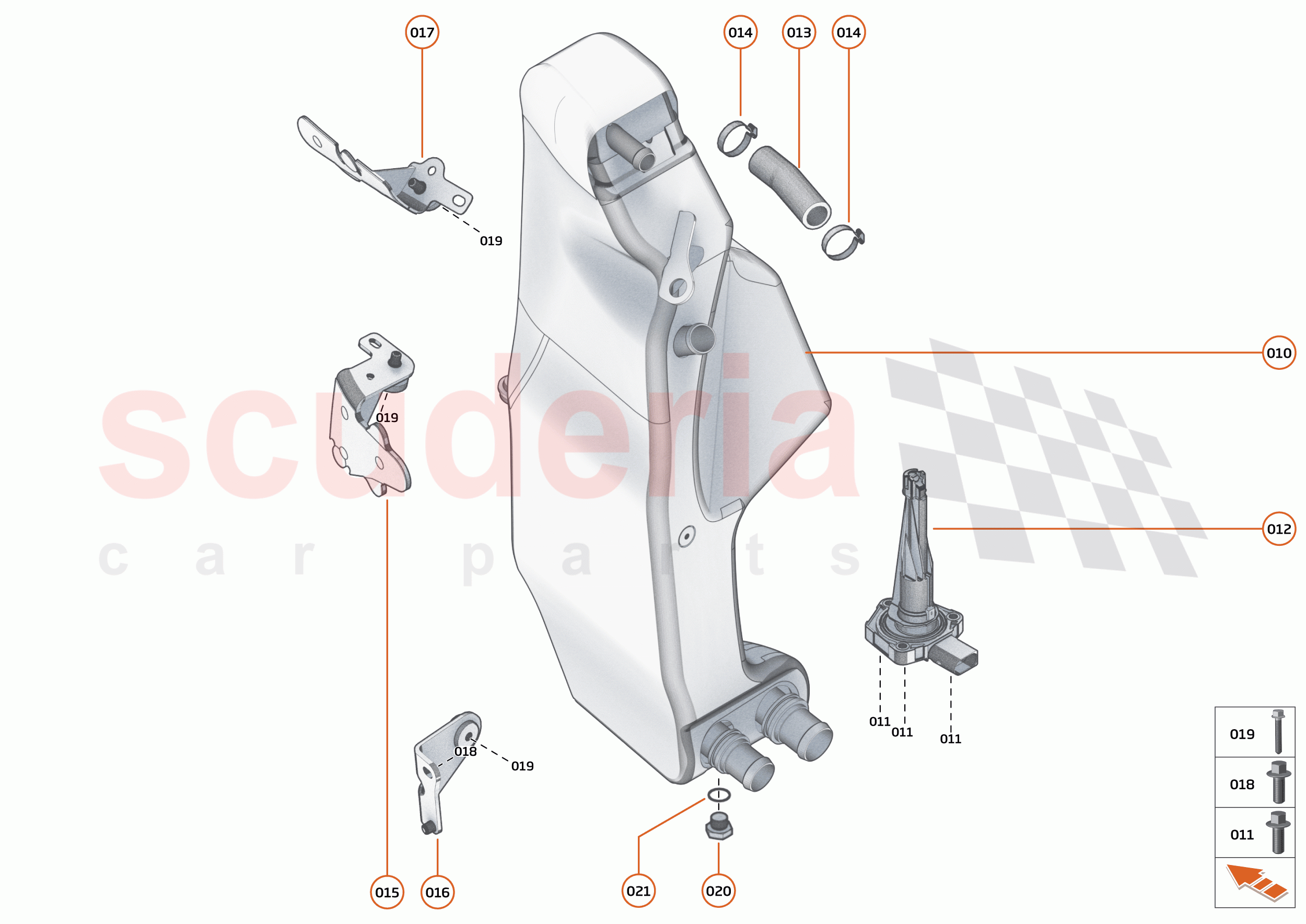 24 - LUBRICATION SYSTEM OFF ENGINE - 24.1 - ENGINE OIL TANK of McLaren McLaren Artura