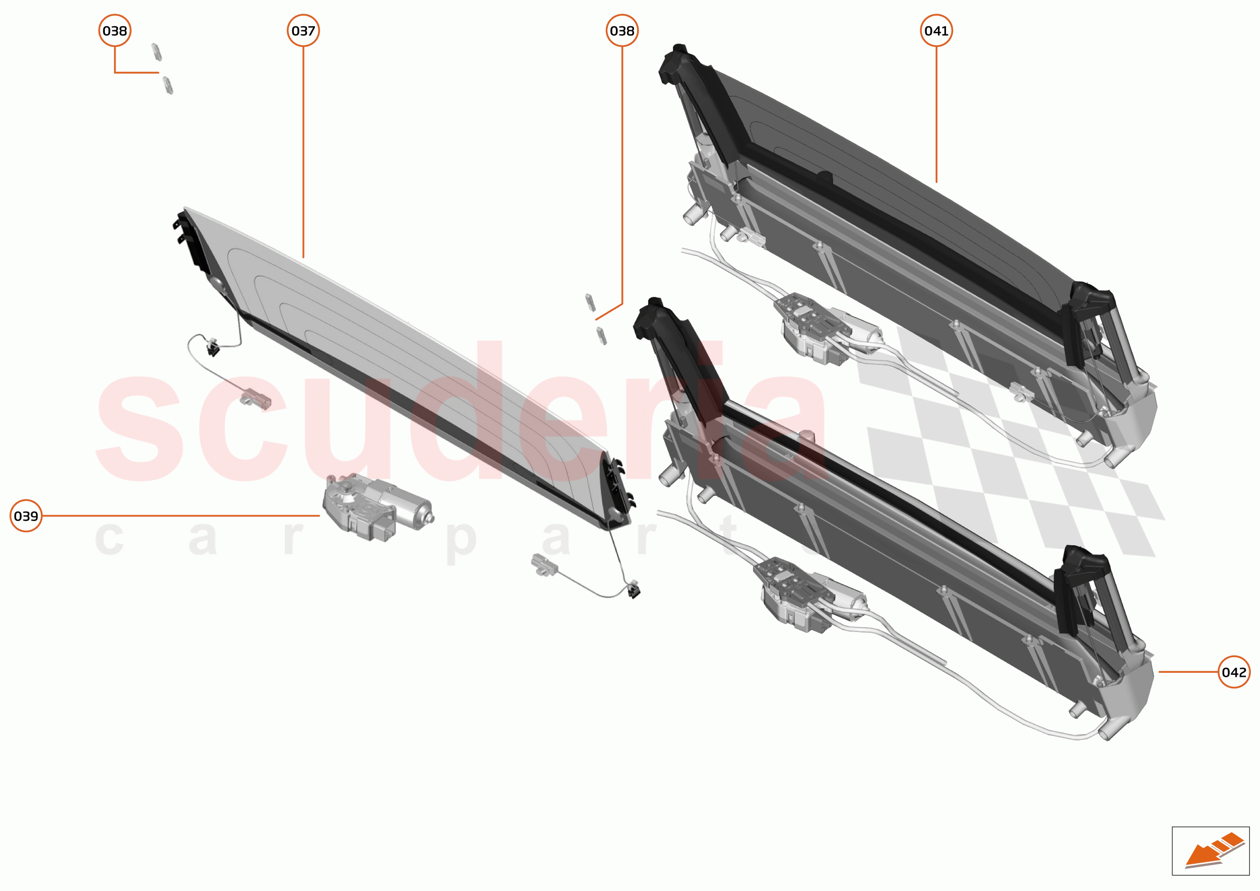 3 - A3 -CLOSURES - 3.11 - 06 - CONVERTIBLE ROOF - BACKLIGHT of McLaren McLaren 650S Spider