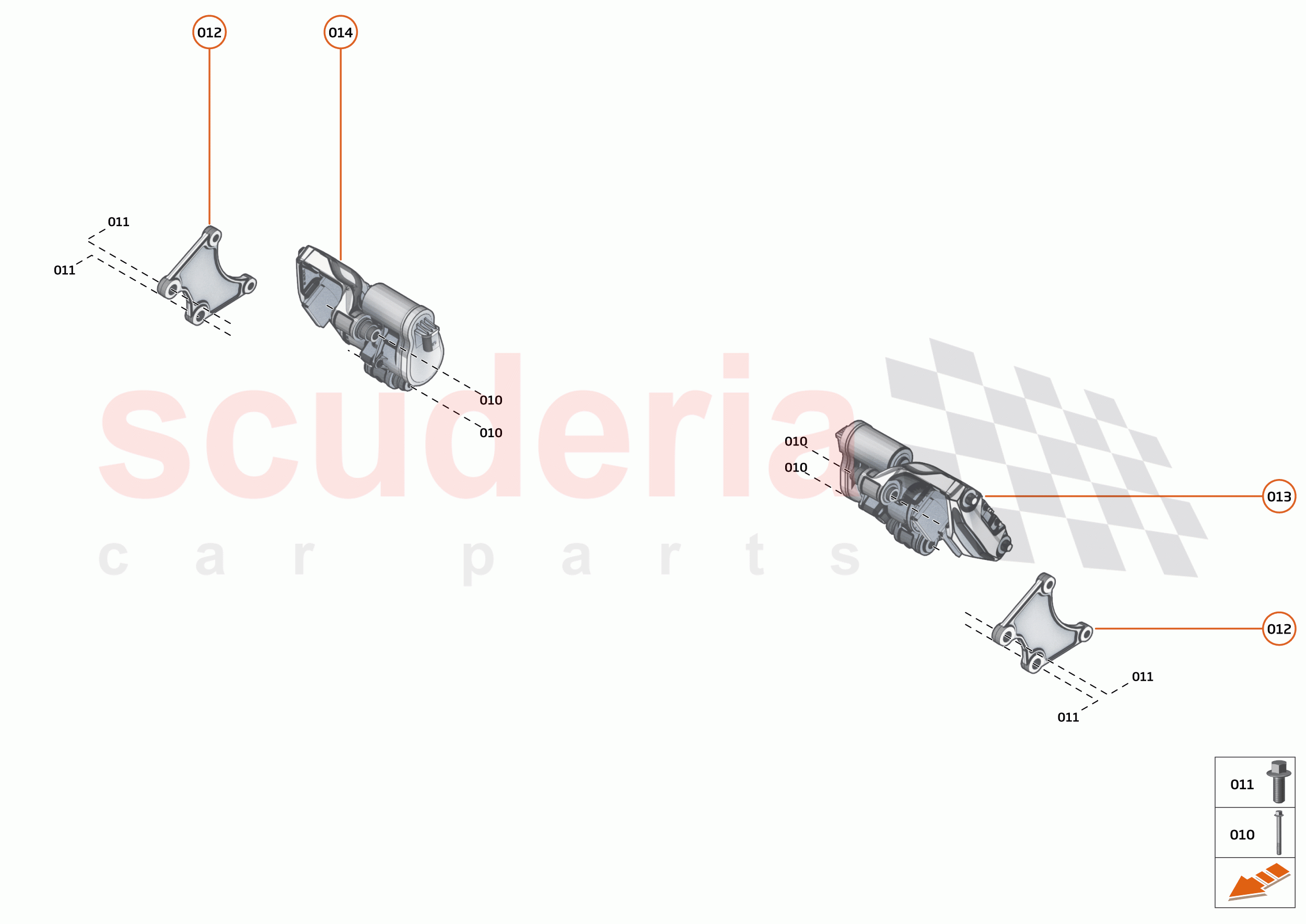 26 - BRAKES - PARKING BRAKE - 26.1 - PARKING BRAKE SYSTEM of McLaren McLaren 600LT Spider