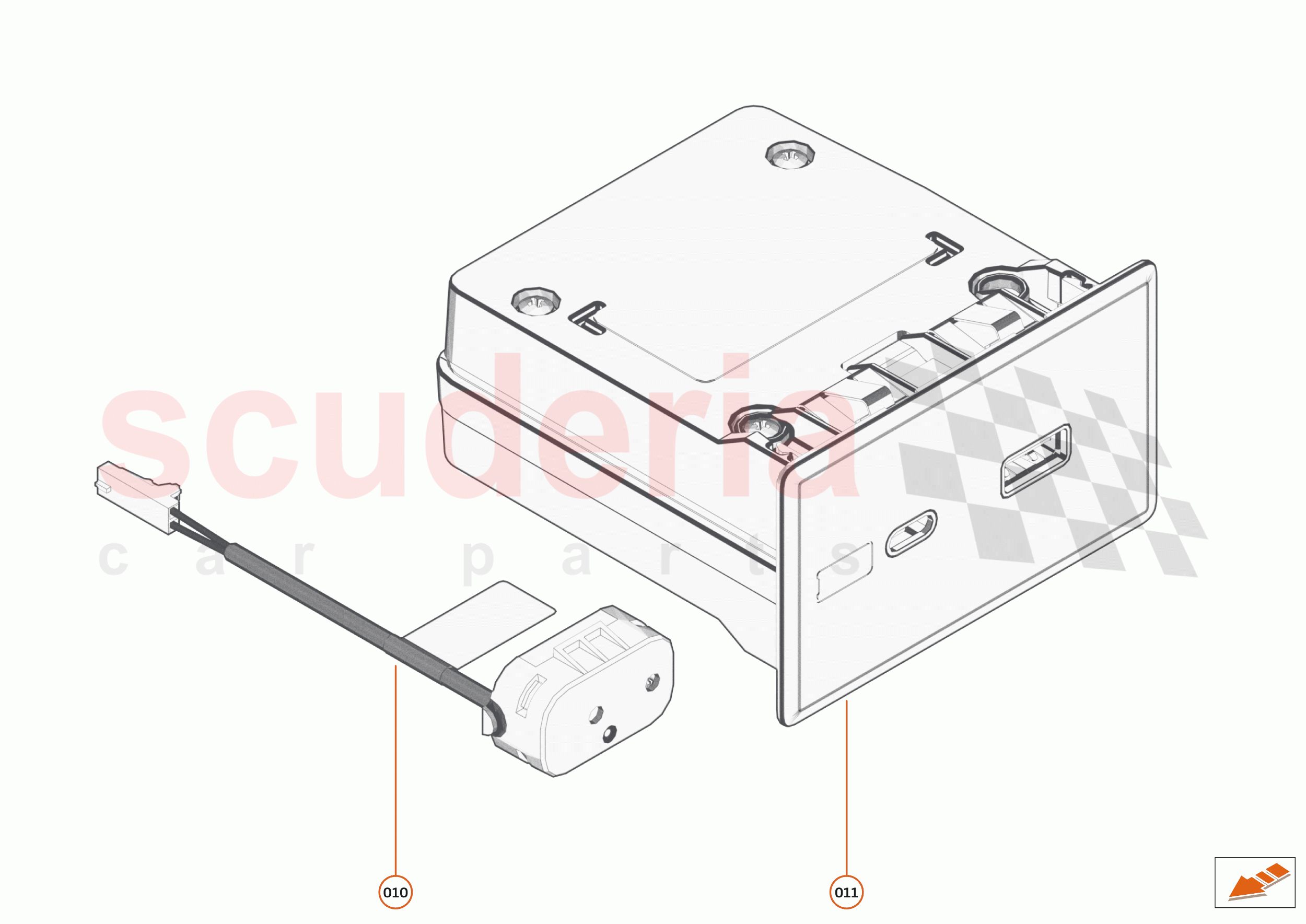 42 - INFOTAINMENT - 42.6 - INFOTAINMENT EXTERNAL INTERFACE of McLaren McLaren Speedtail