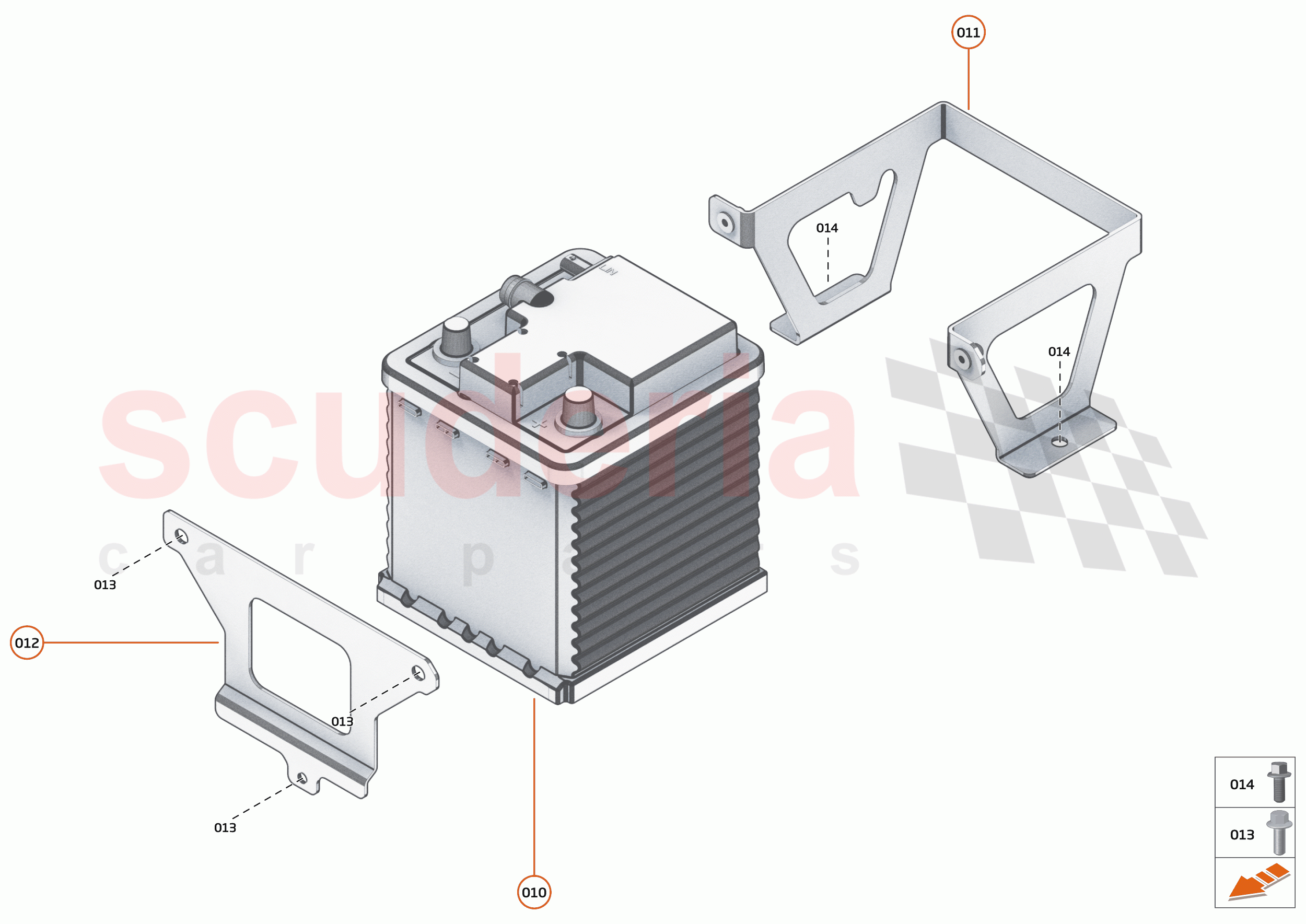 39 - ELECTRICAL HARDWARE - 39.1 - BATTERY of McLaren McLaren Elva