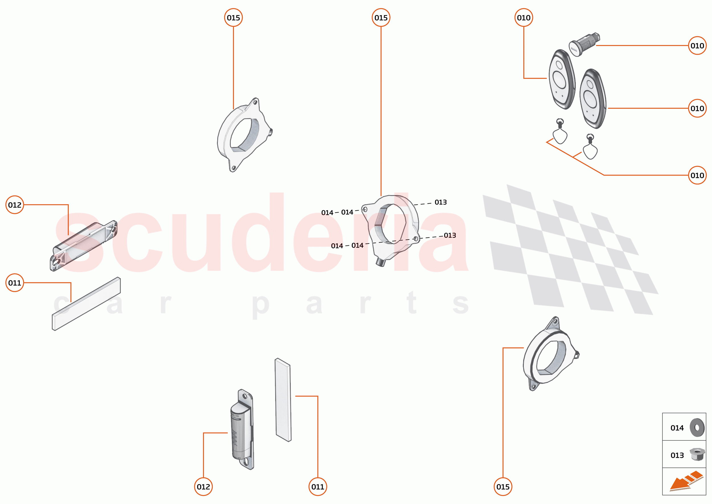 37 - ELECTRICAL SYSTEMS - 37.6 - KEYS AND PASSIVE ENTRY SYSTEM of McLaren McLaren GT