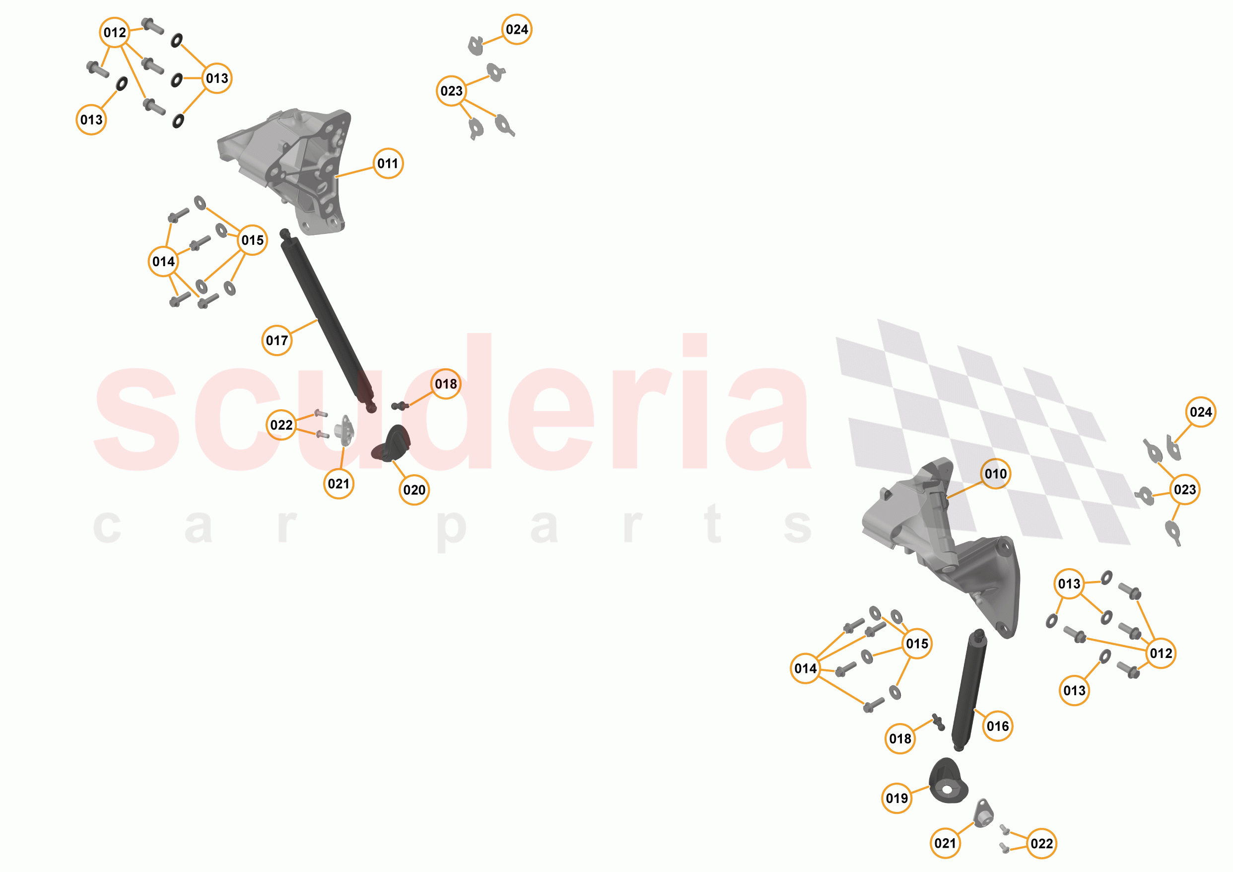 6 - CLOSURES - 6.5 - DOOR HINGE of McLaren McLaren 540C Coupe