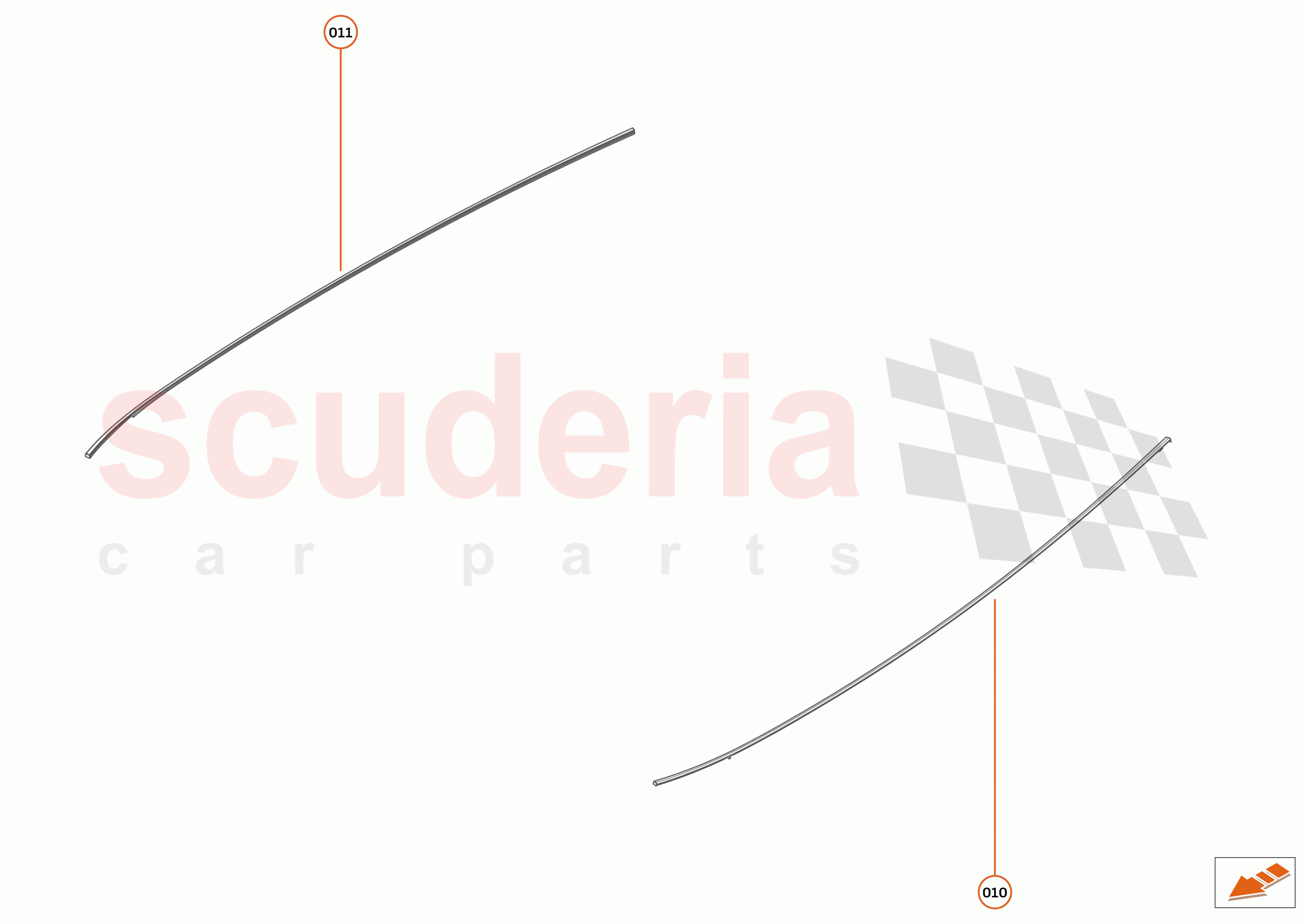 10 - EXTERIOR ORNAMENTATION - 10.4 - SIDE FINISHERS AND GRILLES of McLaren McLaren Speedtail