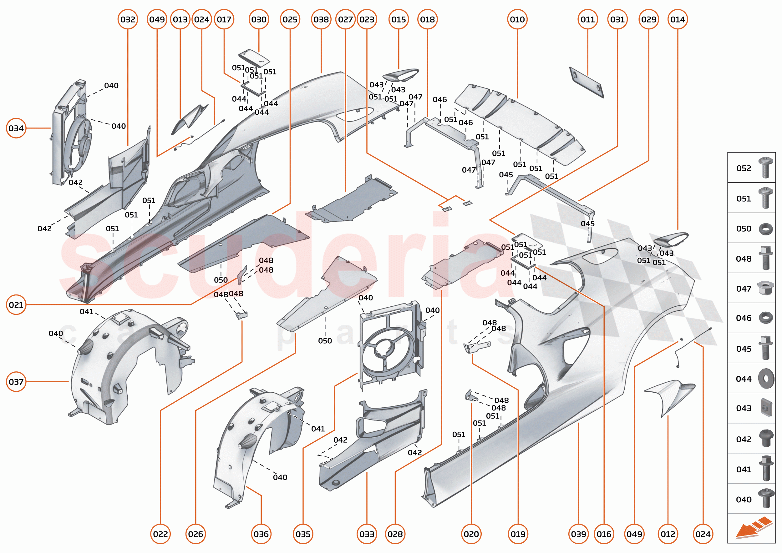 6 - PANELS - 6.4 - REAR PANELS of McLaren McLaren Elva