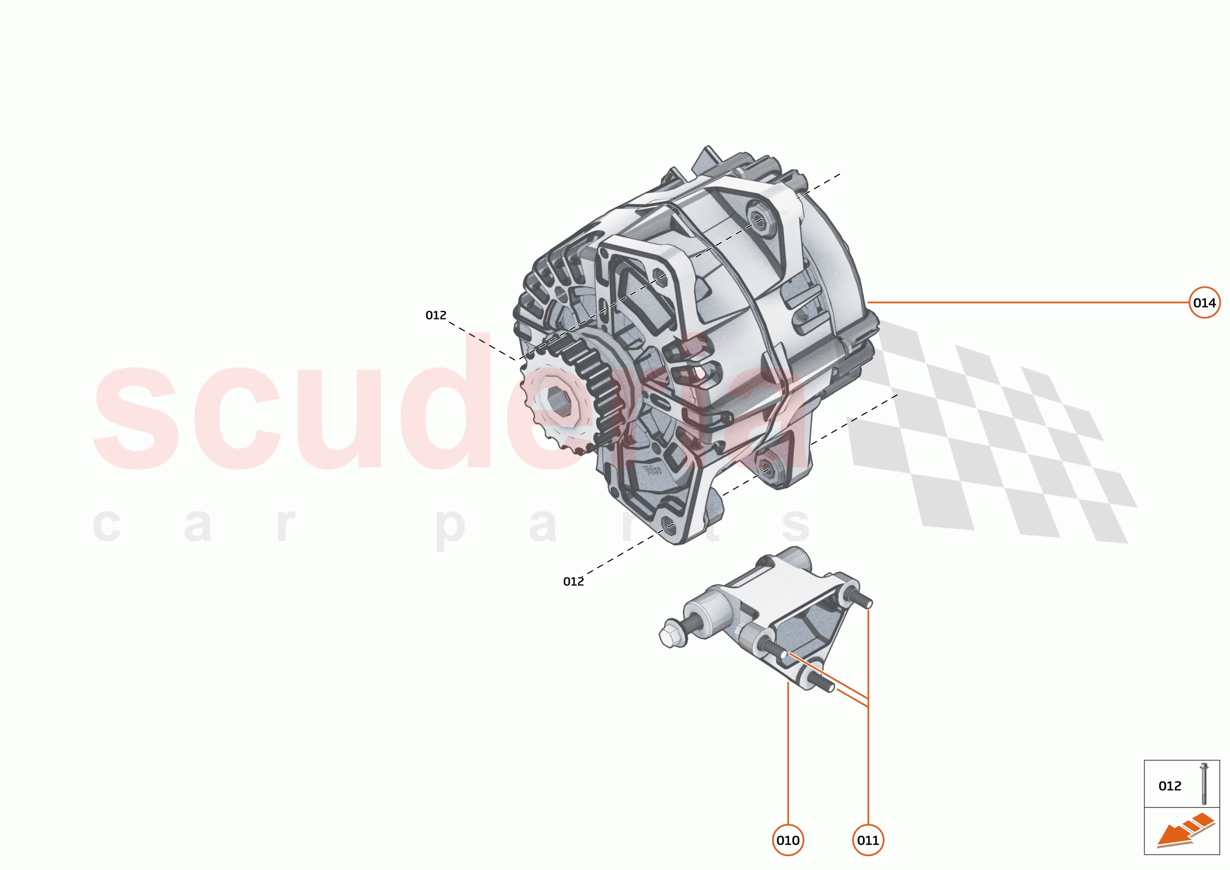 35 - ENGINE - 35.12 - ALTERNATOR of McLaren McLaren 765LT Spider