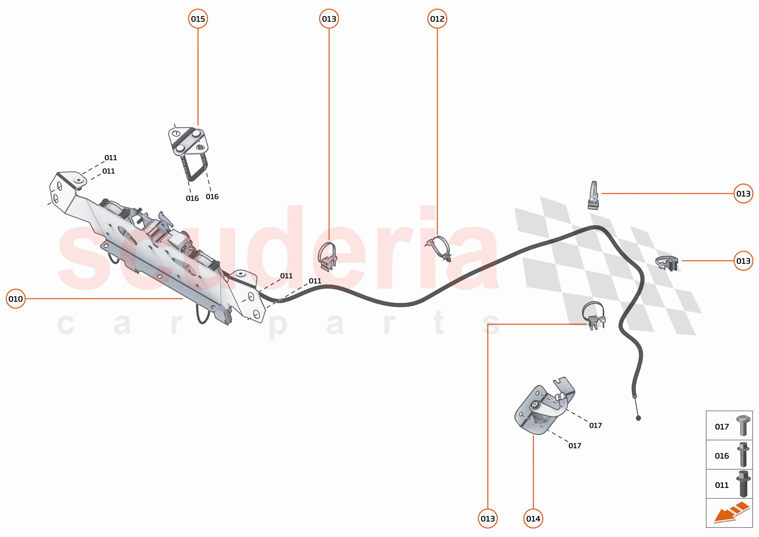 7 - CLOSURES - 7.3 - BONNET LATCH of McLaren McLaren 765LT Spider
