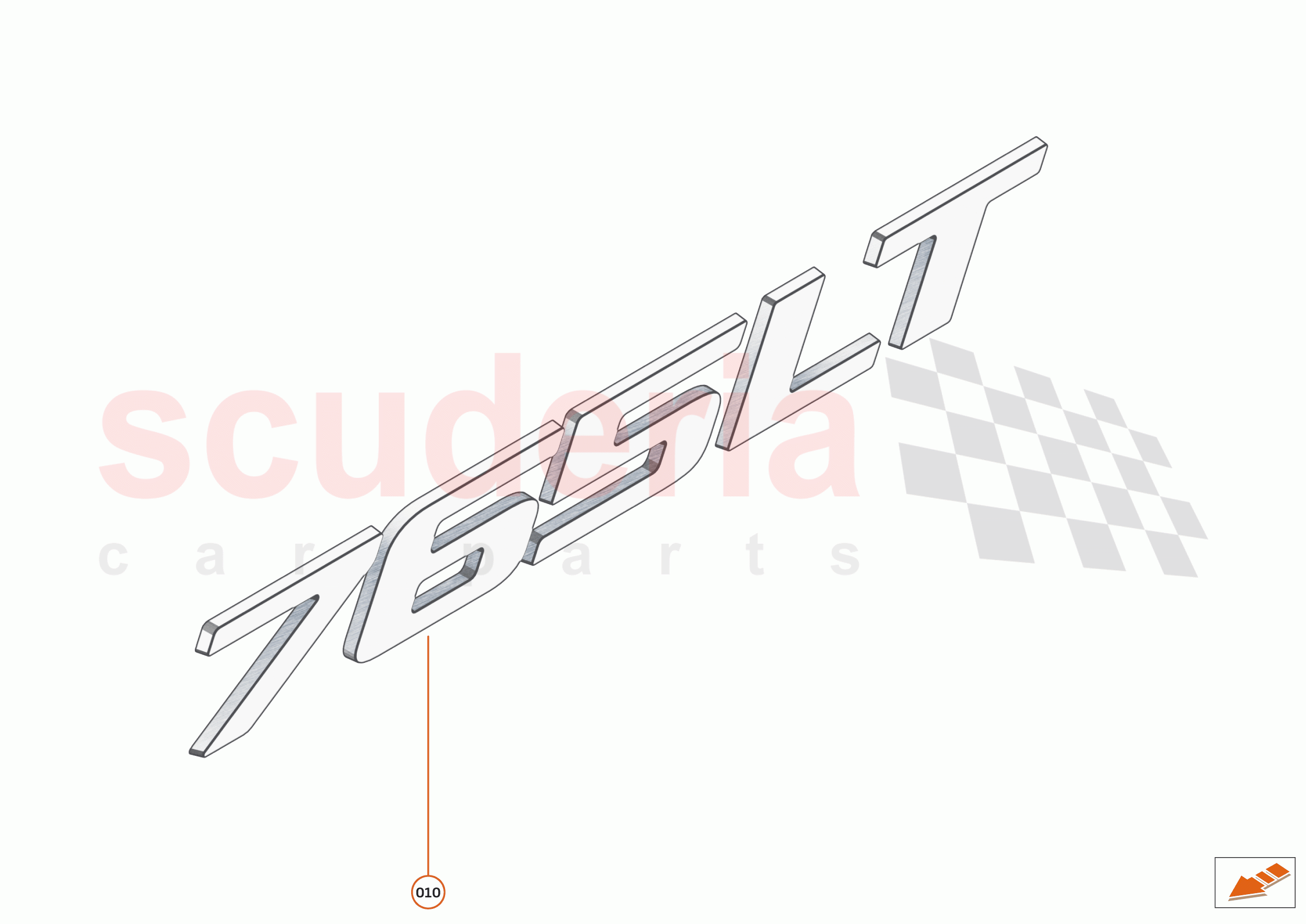 10 - EXTERIOR ORNAMENTATION - 10.3 - SIDE TRIM of McLaren McLaren 765LT