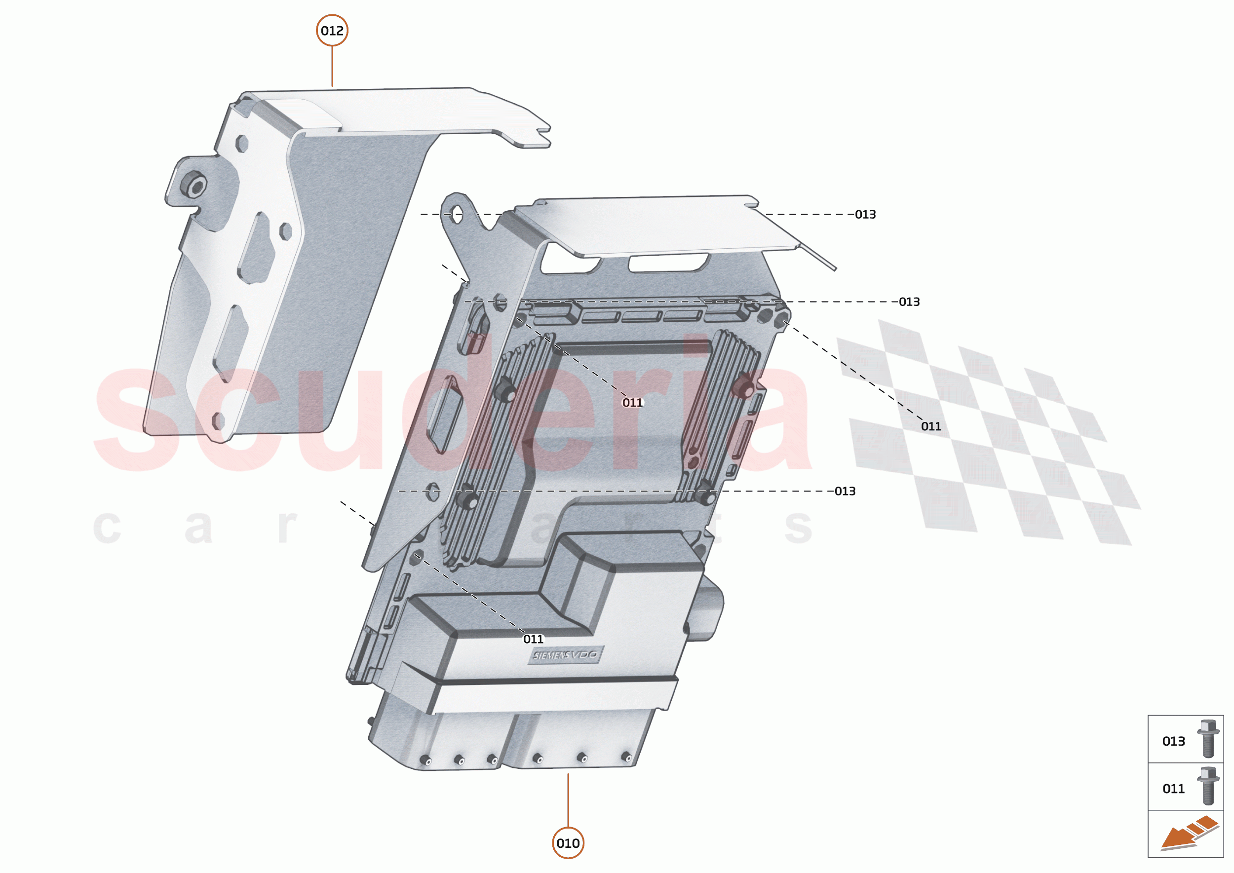 40 - TRANSMISSION - 40.3 - POWERTRAIN AND CHASSIS CONTROL UNIT of McLaren McLaren 765LT Spider