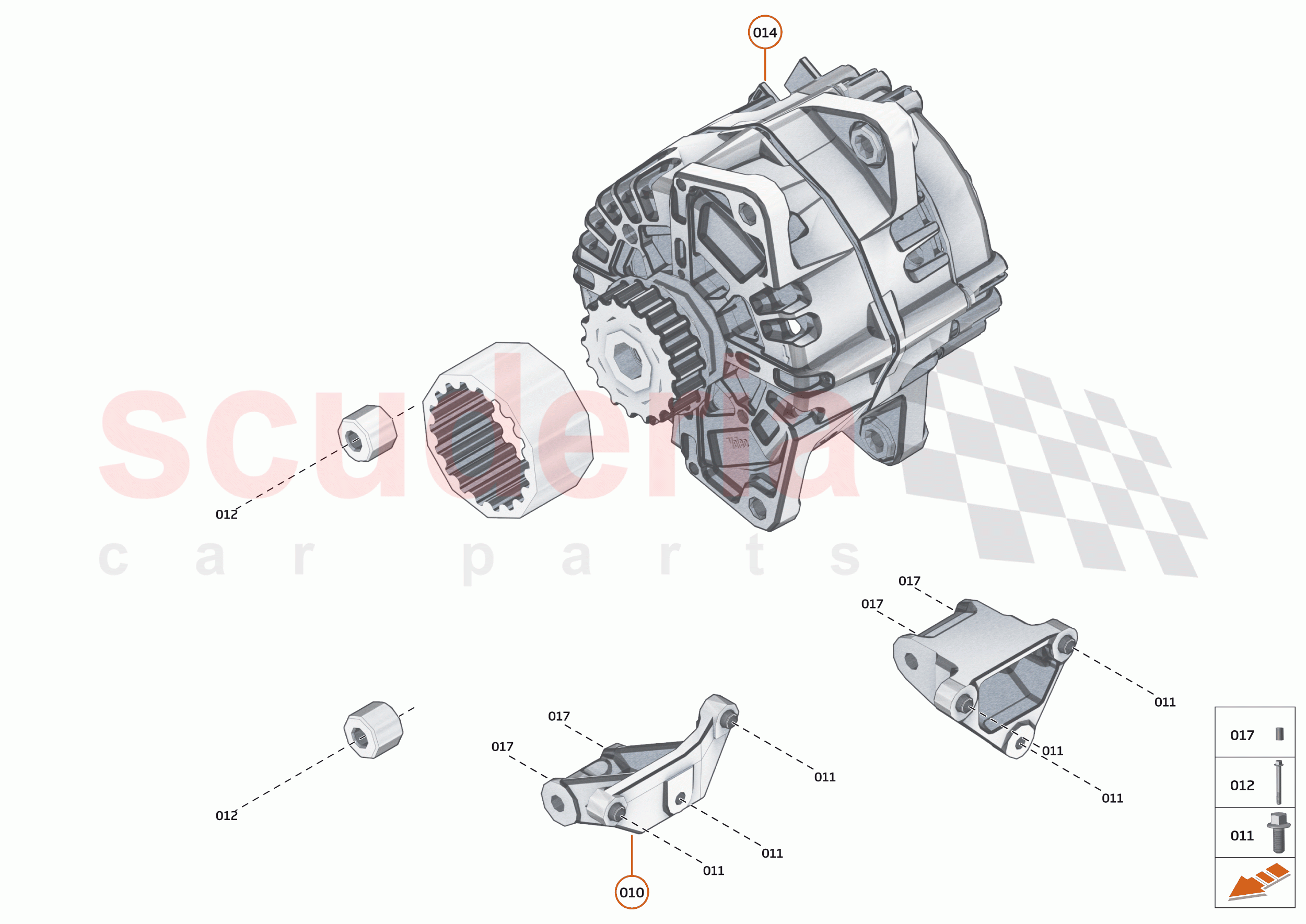 21 - ENGINE - 21.12 - ALTERNATOR of McLaren McLaren Elva