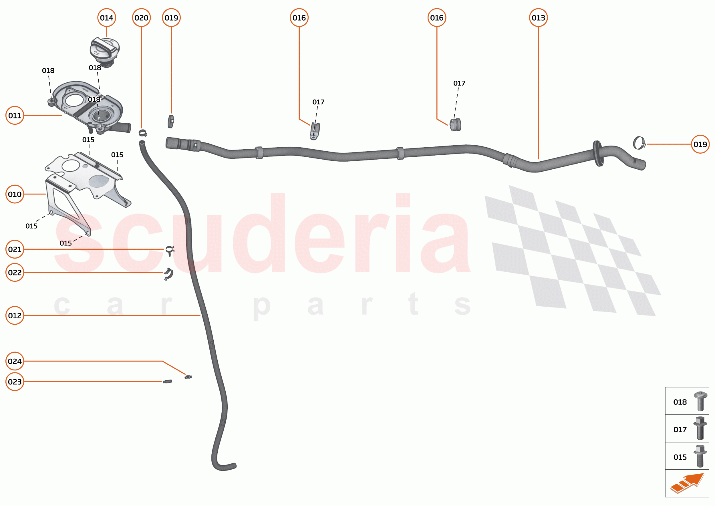 24 - LUBRICATION SYSTEM OFF ENGINE - 24.3 - ENGINE OIL FILL SYSTEM of McLaren McLaren Artura