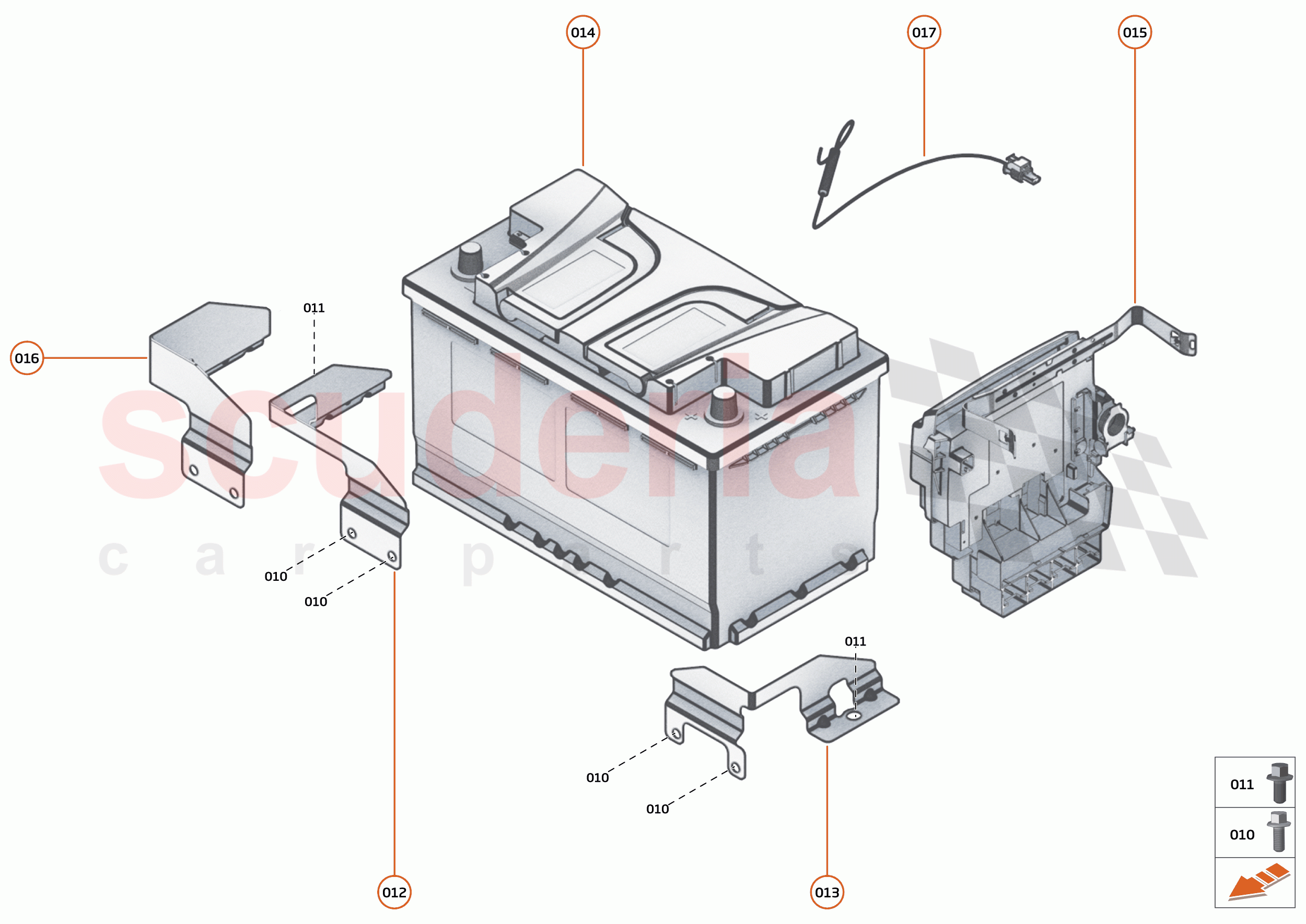 39 - ELECTRICAL HARDWARE - 39.1 - BATTERY of McLaren McLaren Senna GTR