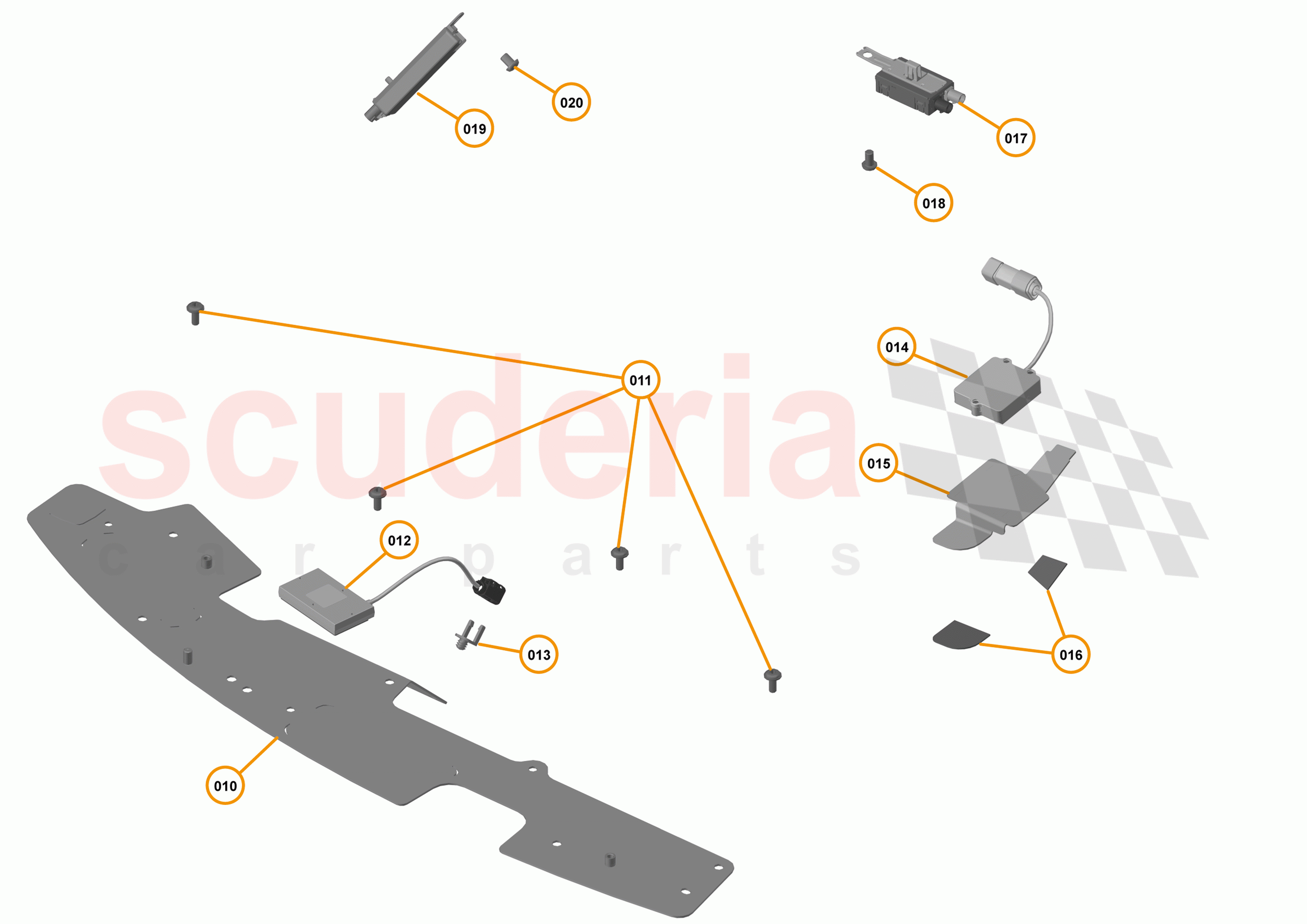 48 - INFOTAINMENT - 48.3 - ANTENNA SYSTEM of McLaren McLaren 720S Coupe