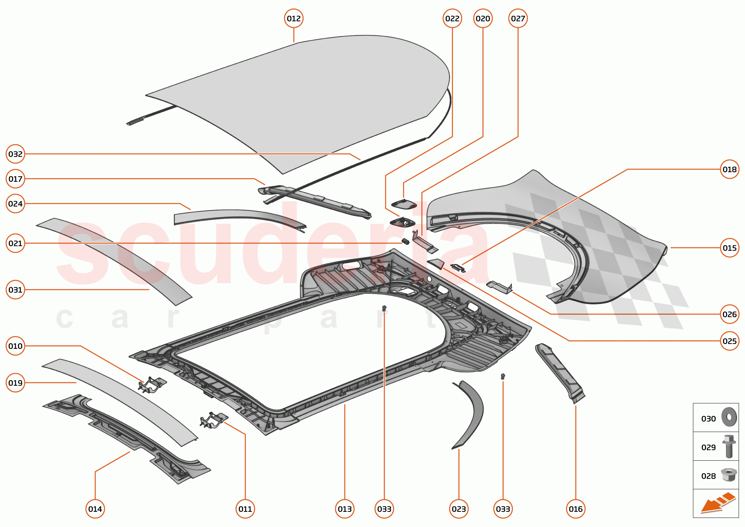 7 - CLOSURES - 7.5 - TAILGATE ENGINE COVER STRUCTURE of McLaren McLaren GT