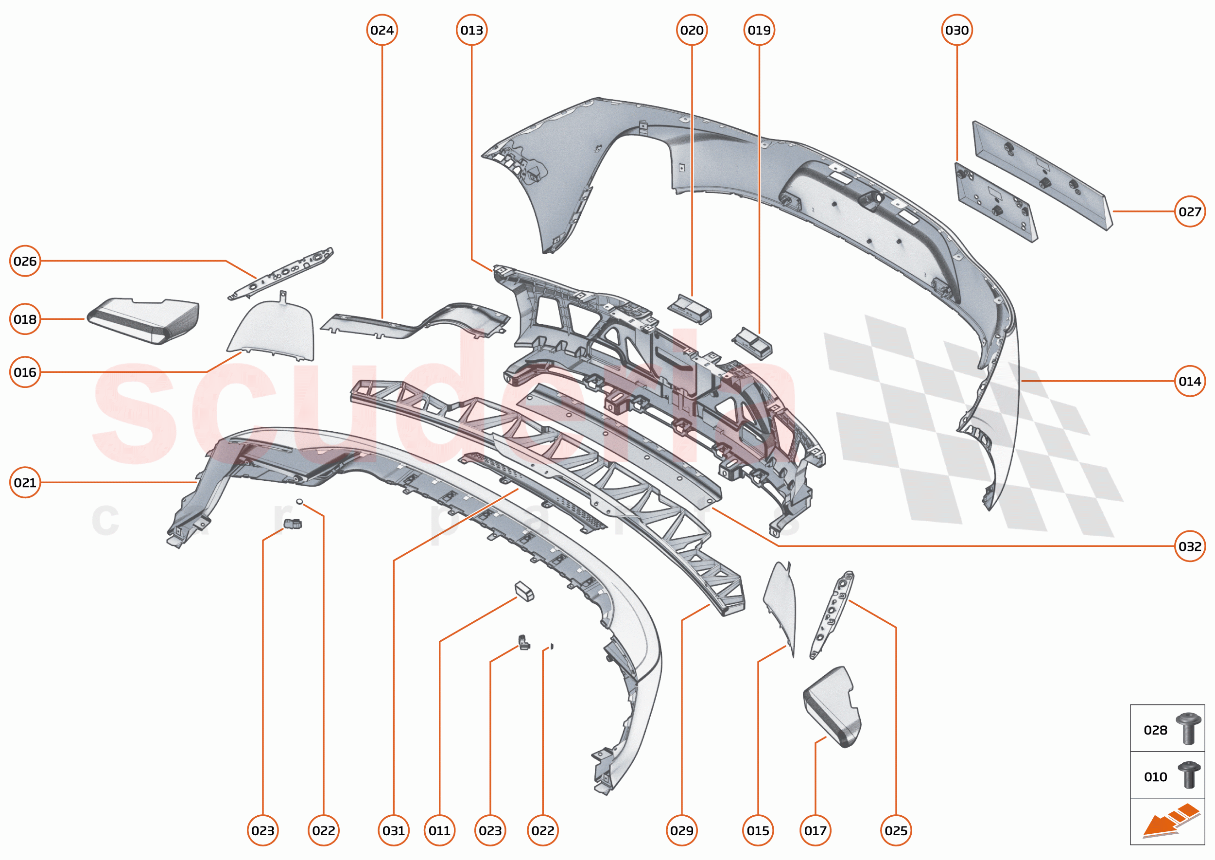 11 - EXTERIOR ORNAMENTATION - 11.9 - REAR BUMPER of McLaren McLaren GT