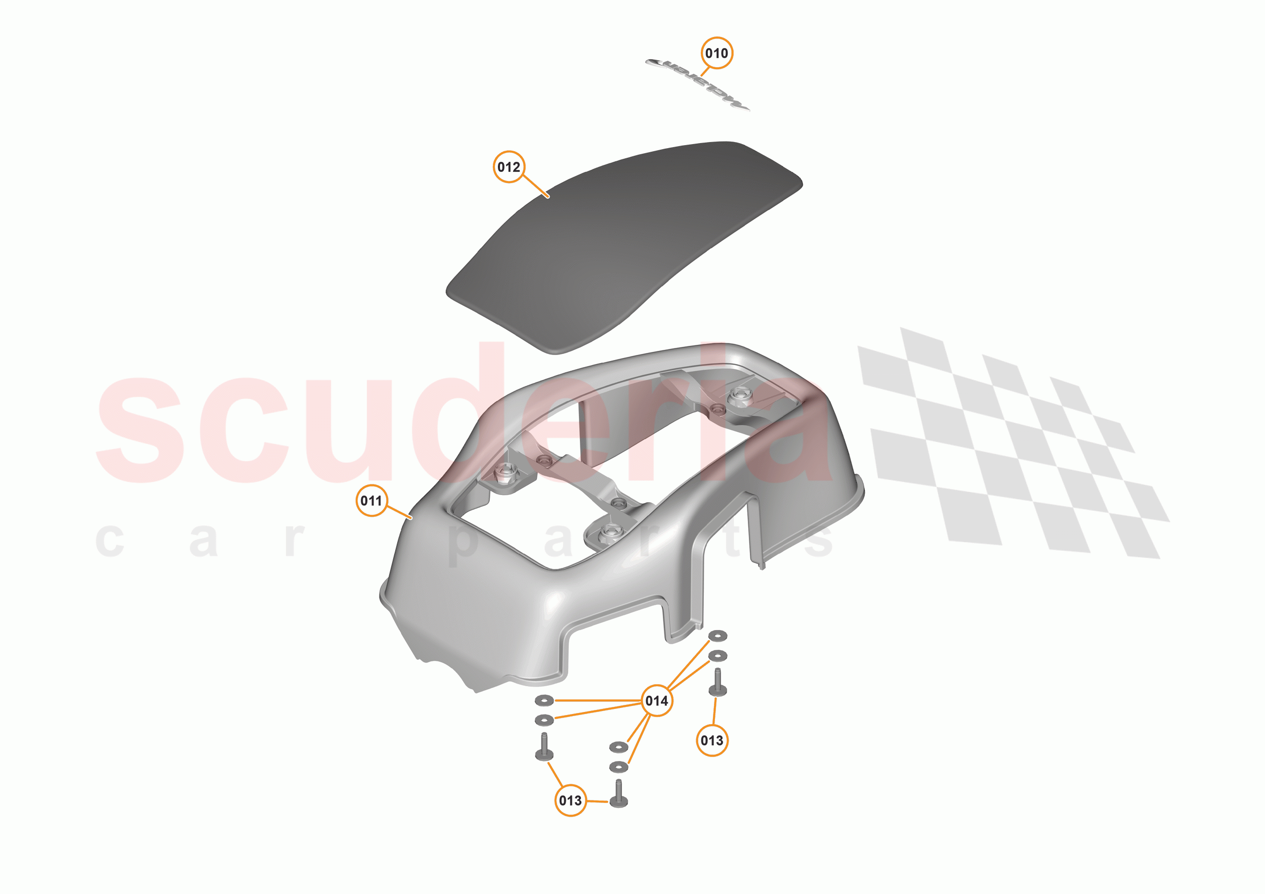 36 - ENGINE ANCILLIARIES - 36.5 - PLENUM COVER of McLaren McLaren 570S Coupe