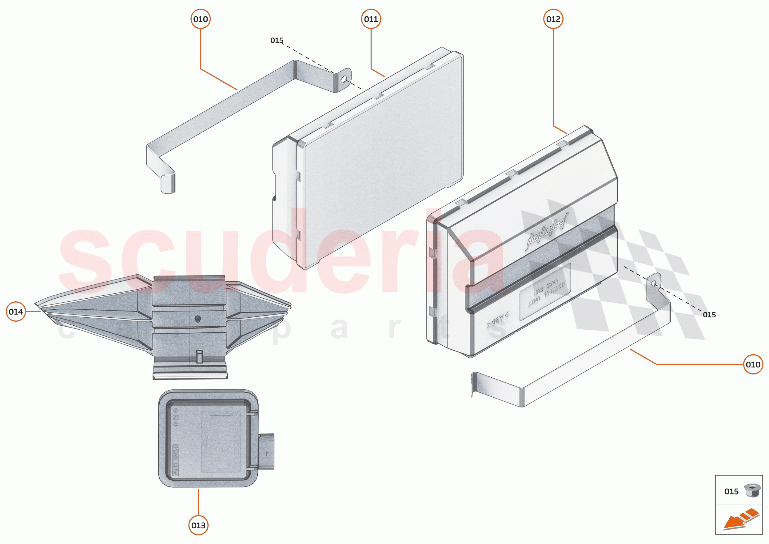 45 - ELECTRICAL SYSTEMS - 45.7 - NETWORK ECUS of McLaren McLaren 765LT Spider