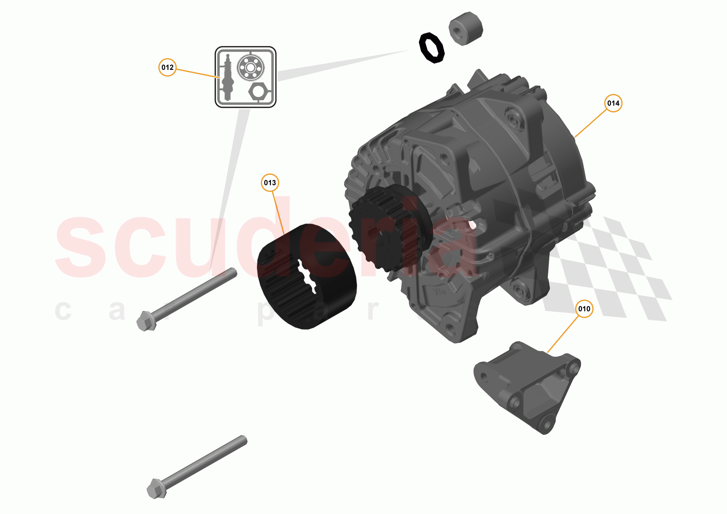 16 - F1 - POWER UNIT - 16.1 - 01 - POWER UNIT - ALTERNATOR of McLaren McLaren 675LT Spider