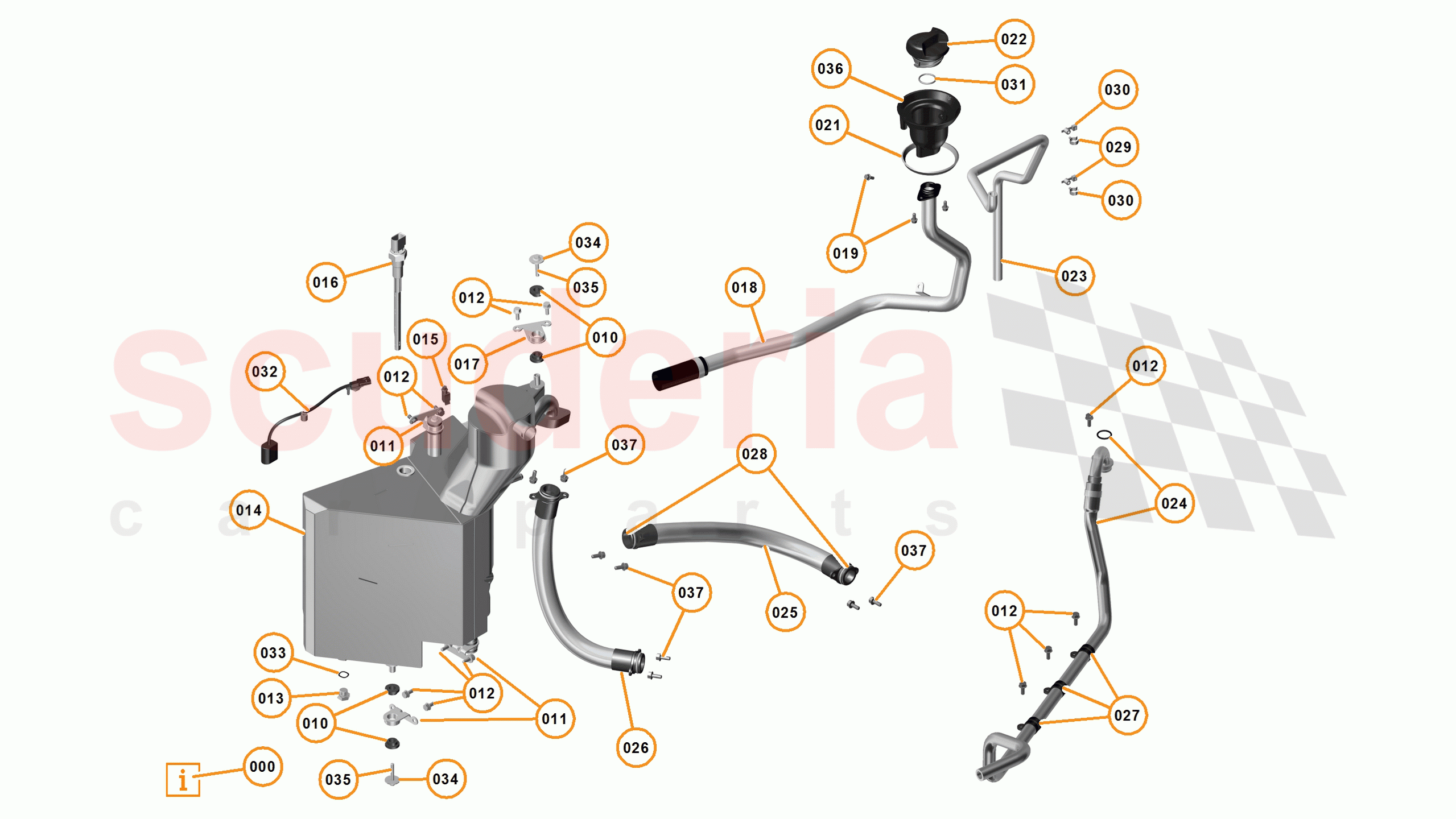 17 - F2 - OIL SYSTEM - ENGINE - 17.1 - 01 - OIL SYSTEM - ENGINE of McLaren McLaren 12C Spider