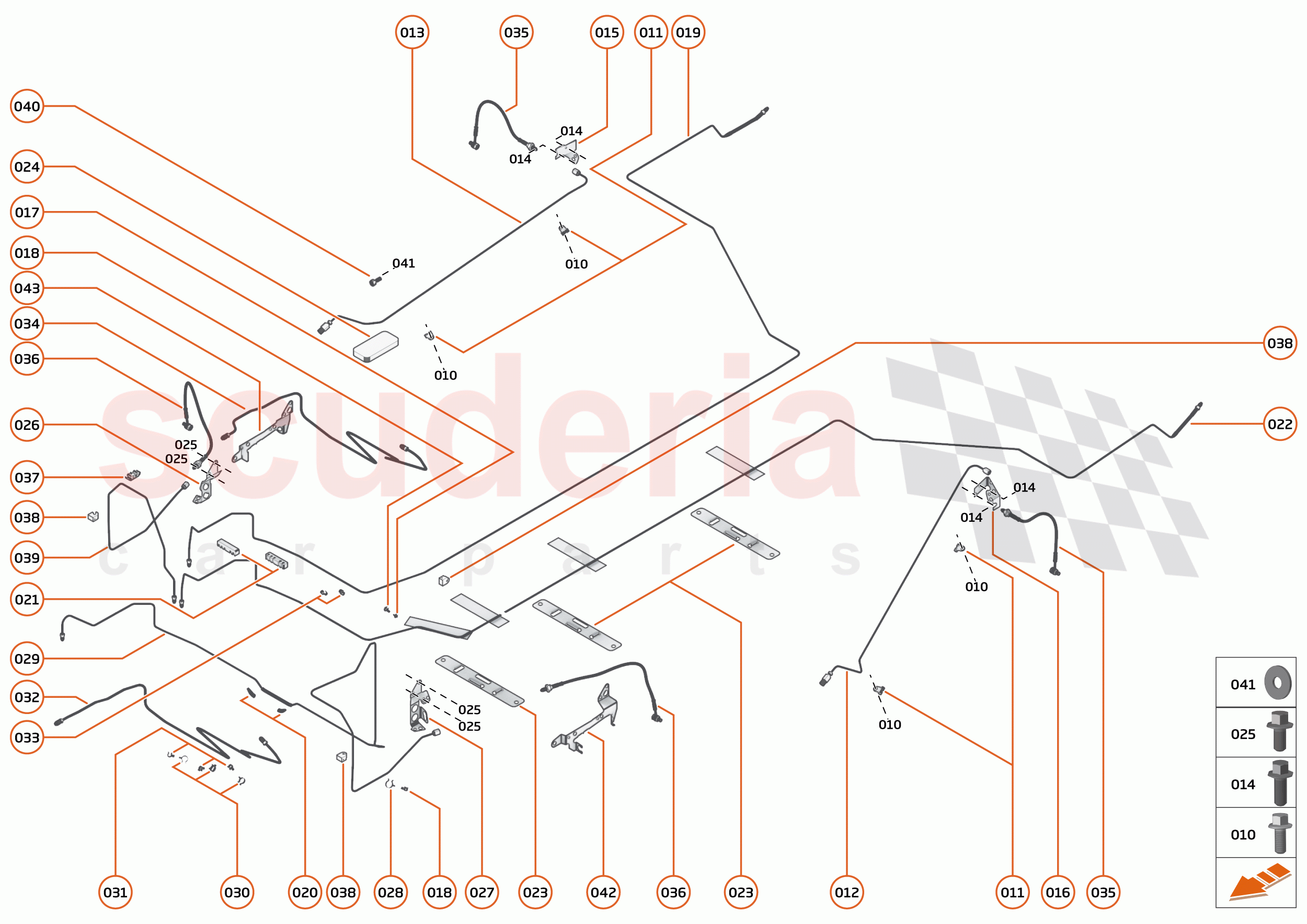 25 - BRAKES - SYSTEMS - 25.4 - BRAKE PIPES of McLaren McLaren 600LT Spider