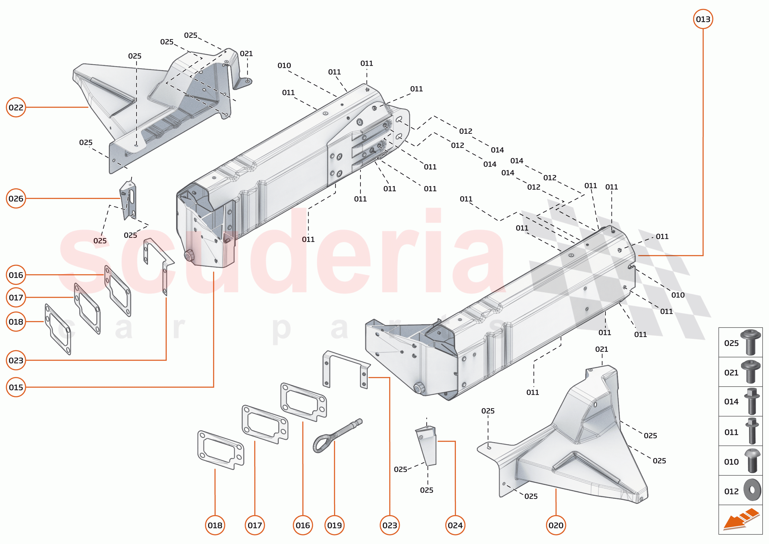1 - FRONT STRUCTURES - 1.1 - FRONT CRASH STRUCTURE of McLaren McLaren Senna