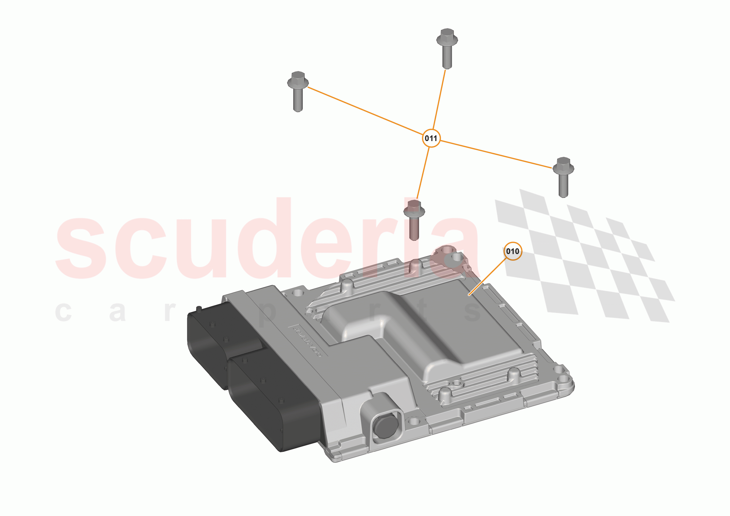 39 - TRANSMISSION - 39.3 - POWERTRAIN & CHASSIS CONTROL UNIT of McLaren McLaren 570S Spider