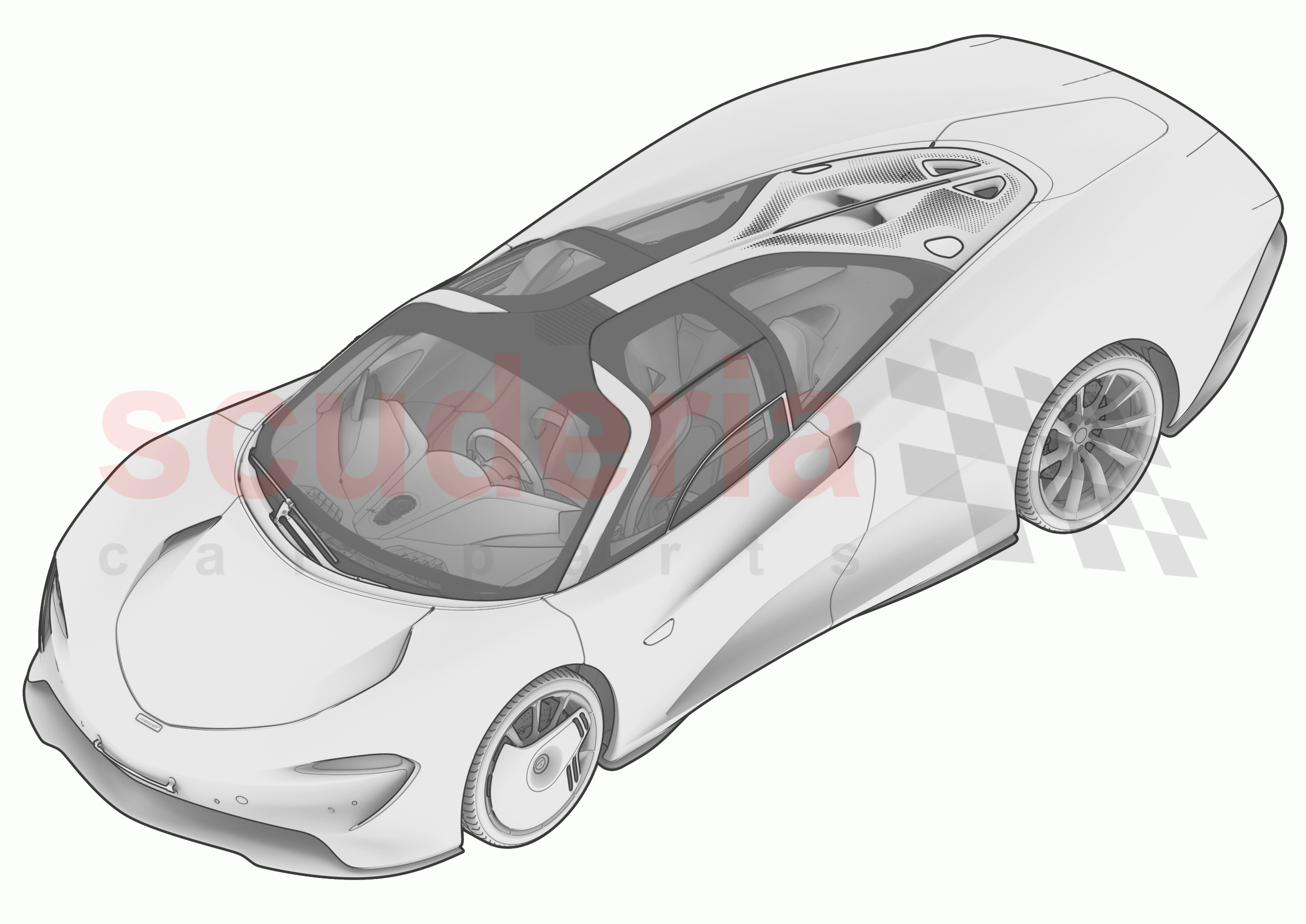 16 - ACCESSORIES - BODY EXTERIOR - 16.1 - VEHICLE LABELS of McLaren McLaren Speedtail