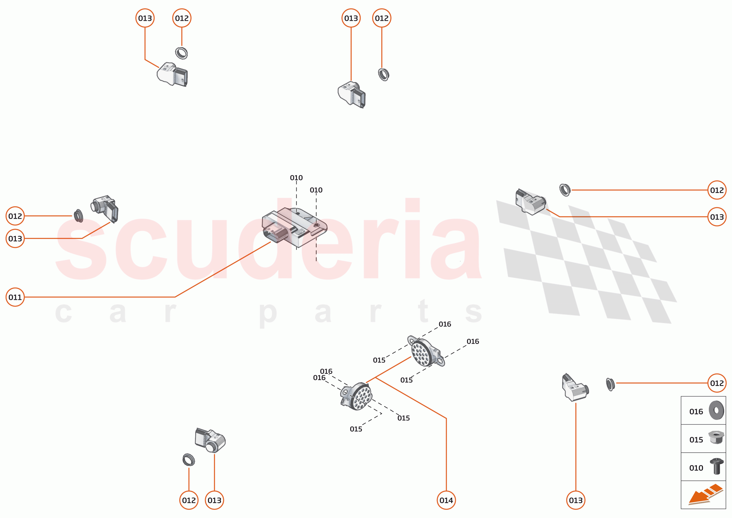38 - ELECTRICAL SYSTEMS - 38.9 - PARKING ASSISTANCE SYSTEM of McLaren McLaren Senna