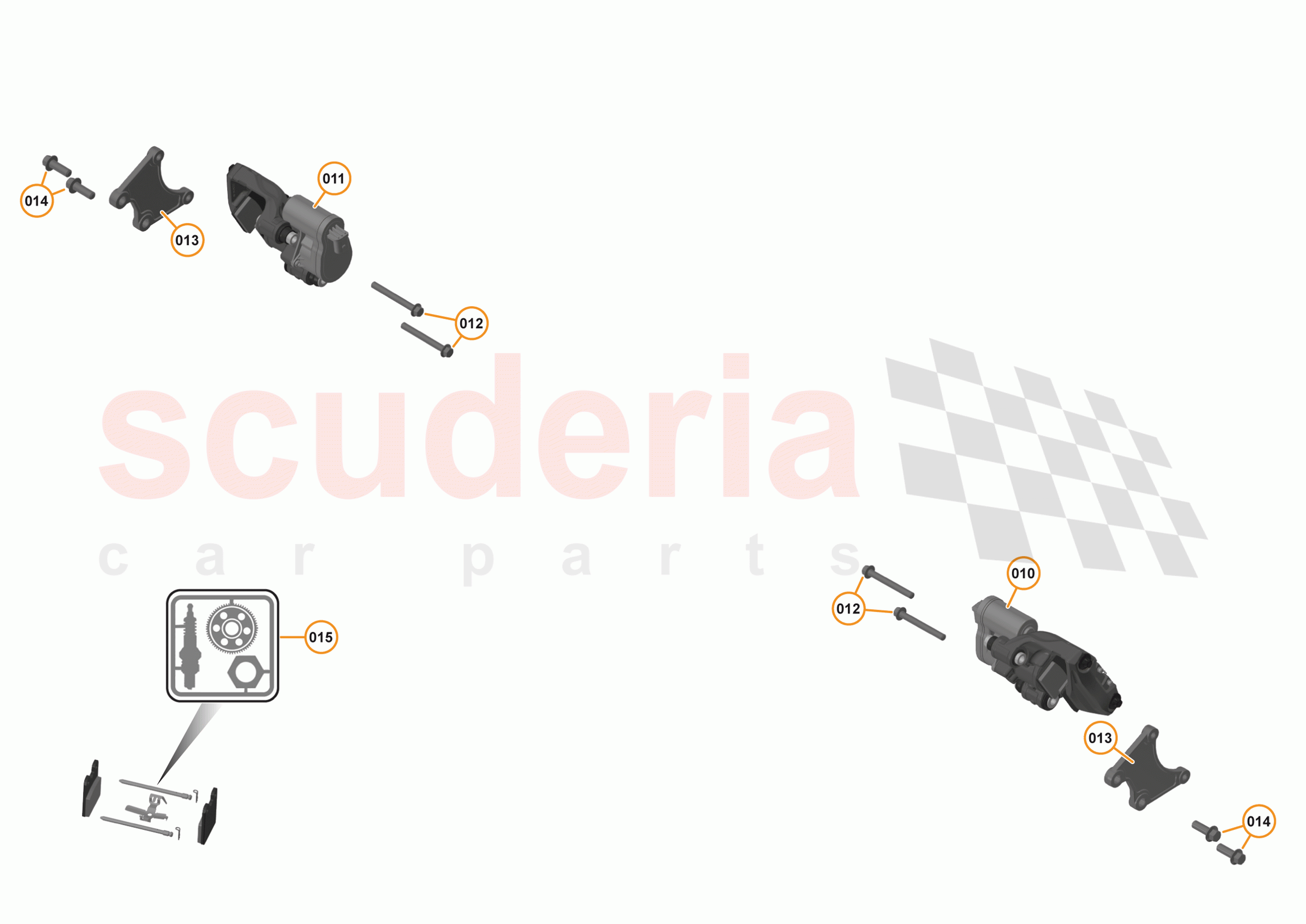 26 - BRAKES - PARKING BRAKE - 26.1 - PARKING BRAKE SYSTEM of McLaren McLaren 720S Coupe