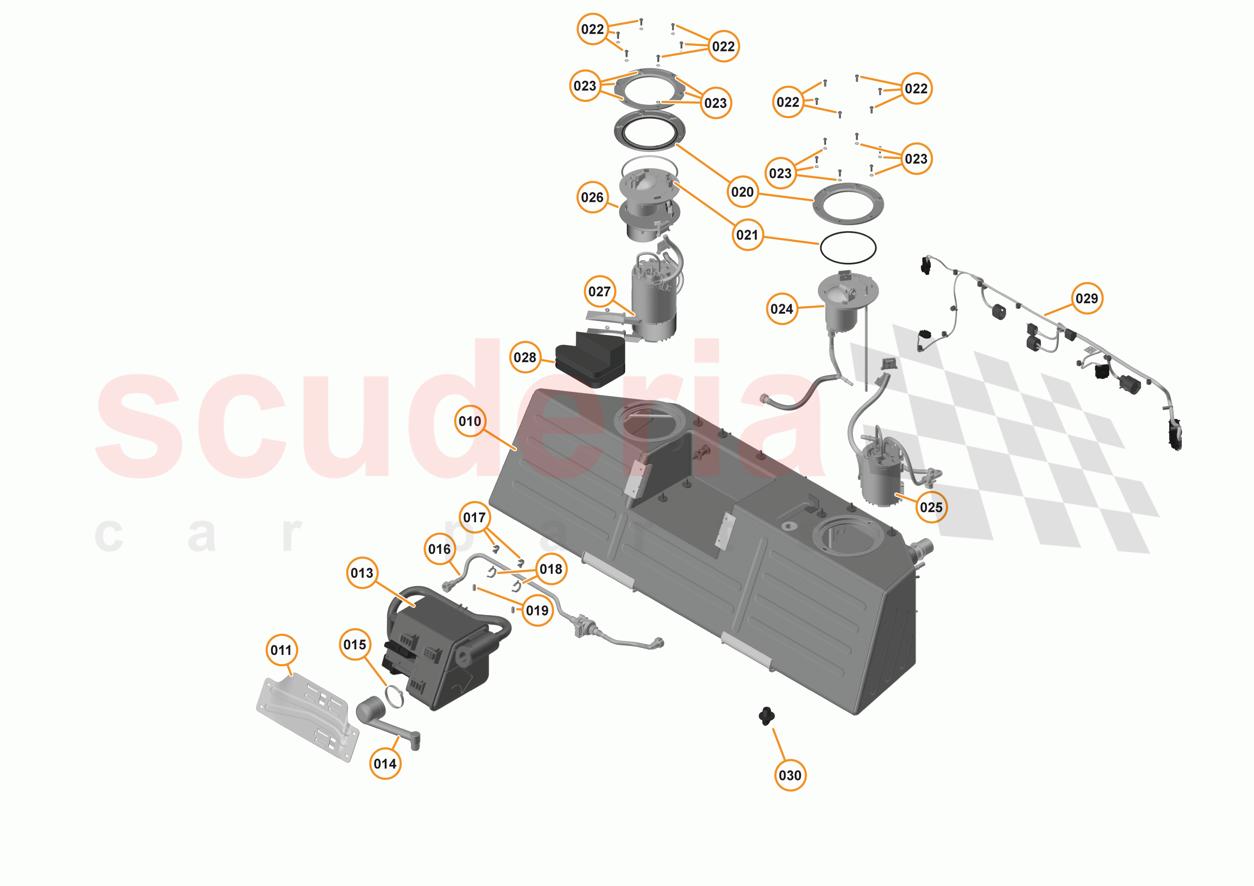 26 - FUEL TANK - 26.1 - FUEL TANK of McLaren McLaren 540C Coupe