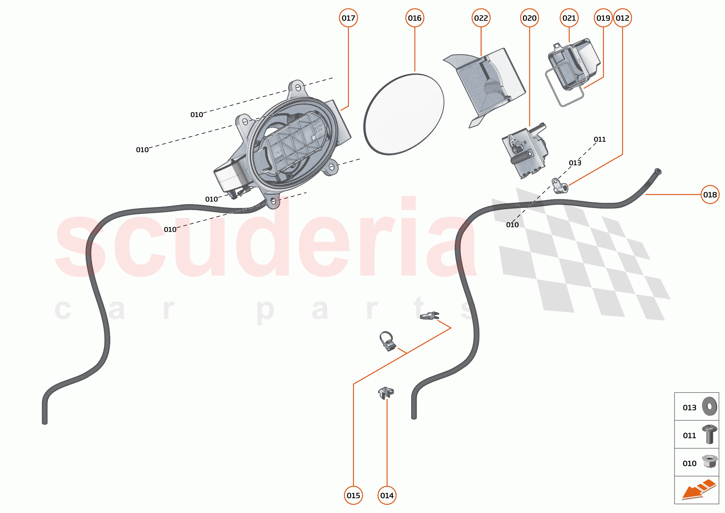 10 - EXTERIOR ORNAMENTATION - 10.3 - FILLER BOWLS AND COVERS of McLaren McLaren 600LT Spider