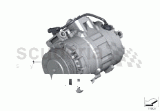 Air-conditioner compressor of Rolls Royce Rolls Royce Phantom Coupe