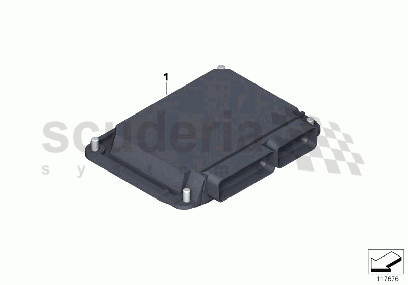 Fuel injection control unit of Rolls Royce Rolls Royce Phantom