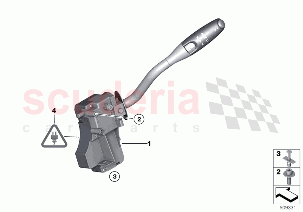 Gear selector switch of Rolls Royce Rolls Royce Cullinan RR31(2017-2023)