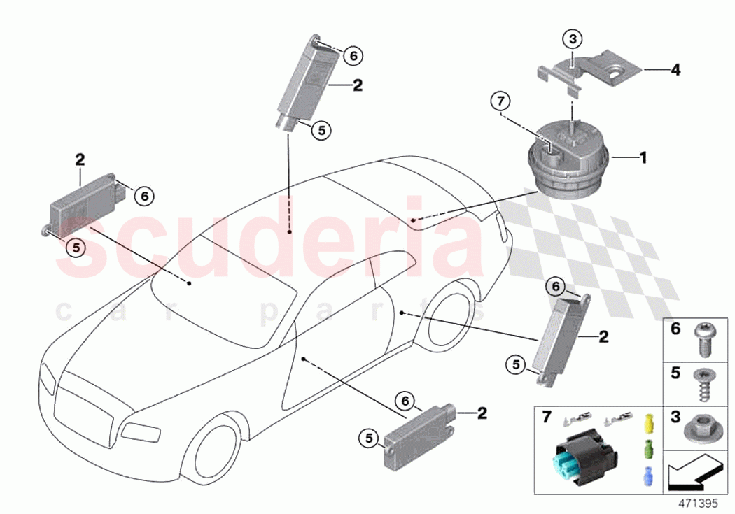 Alarm system of Rolls Royce Rolls Royce Dawn RR6(2017-2023)