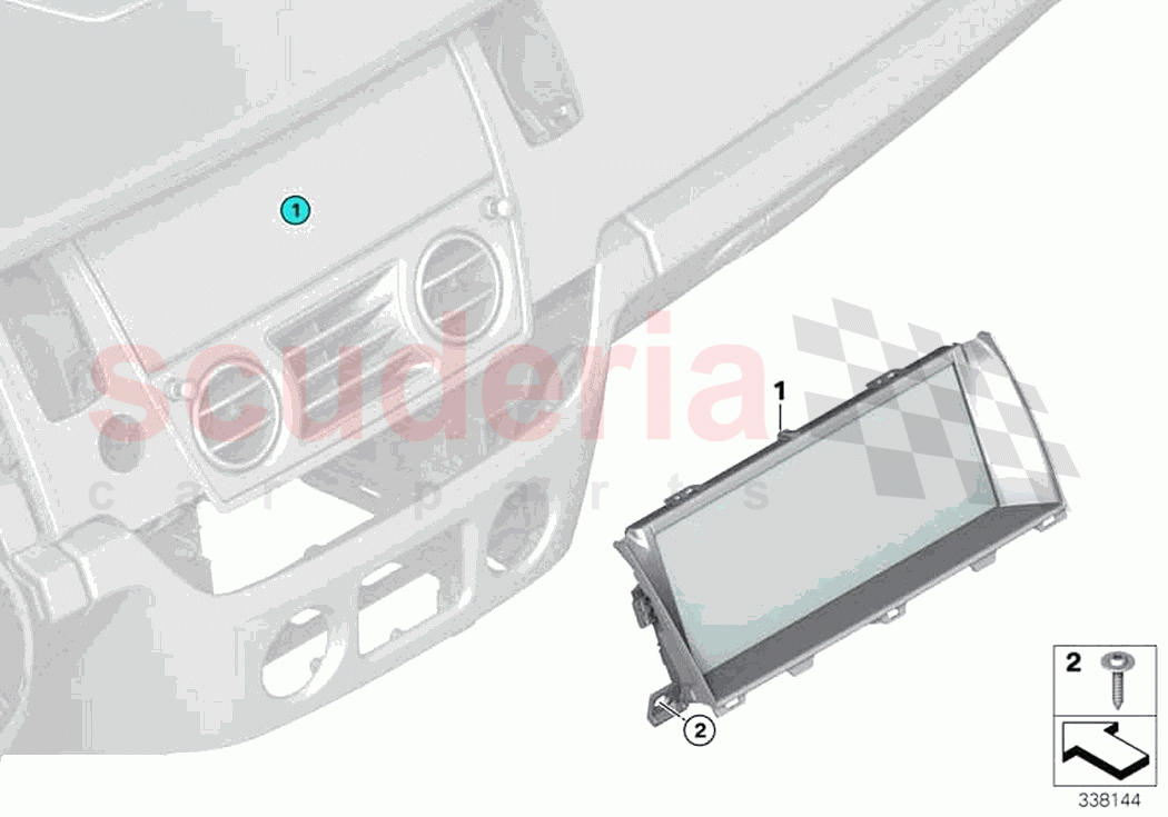Central information display of Rolls Royce Rolls Royce Dawn RR6(2017-2023)