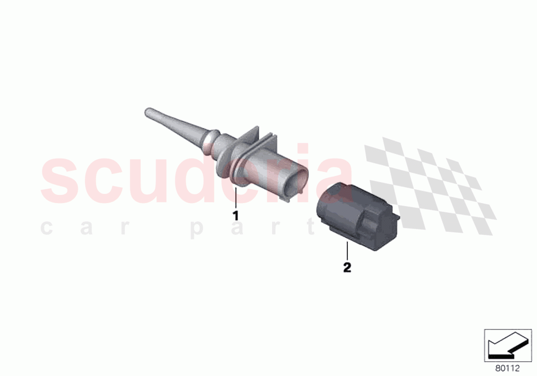 Temperature sensor of Rolls Royce Rolls Royce Dawn RR6(2017-2023)