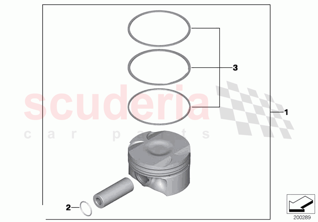 Crankshaft Pistons of Rolls Royce Rolls Royce Dawn RR6(2017-2023)