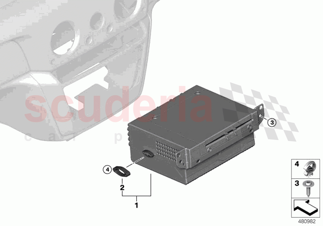 Headunit High 2 of Rolls Royce Rolls Royce Ghost Extended RR22(2019-2023)