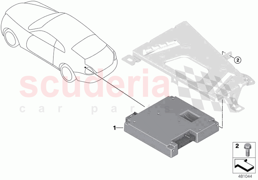TV module of Rolls Royce Rolls Royce Ghost Extended RR22(2019-2023)