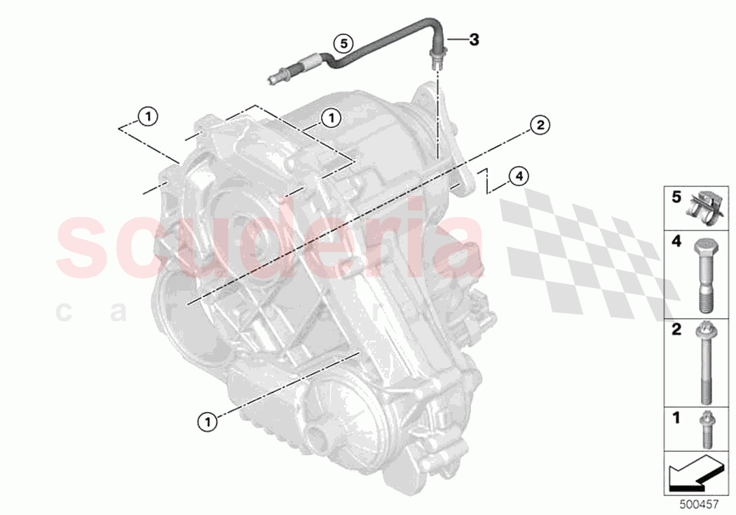 Gearbox mounting ventilation of Rolls Royce Rolls Royce Ghost Extended RR22(2019-2023)