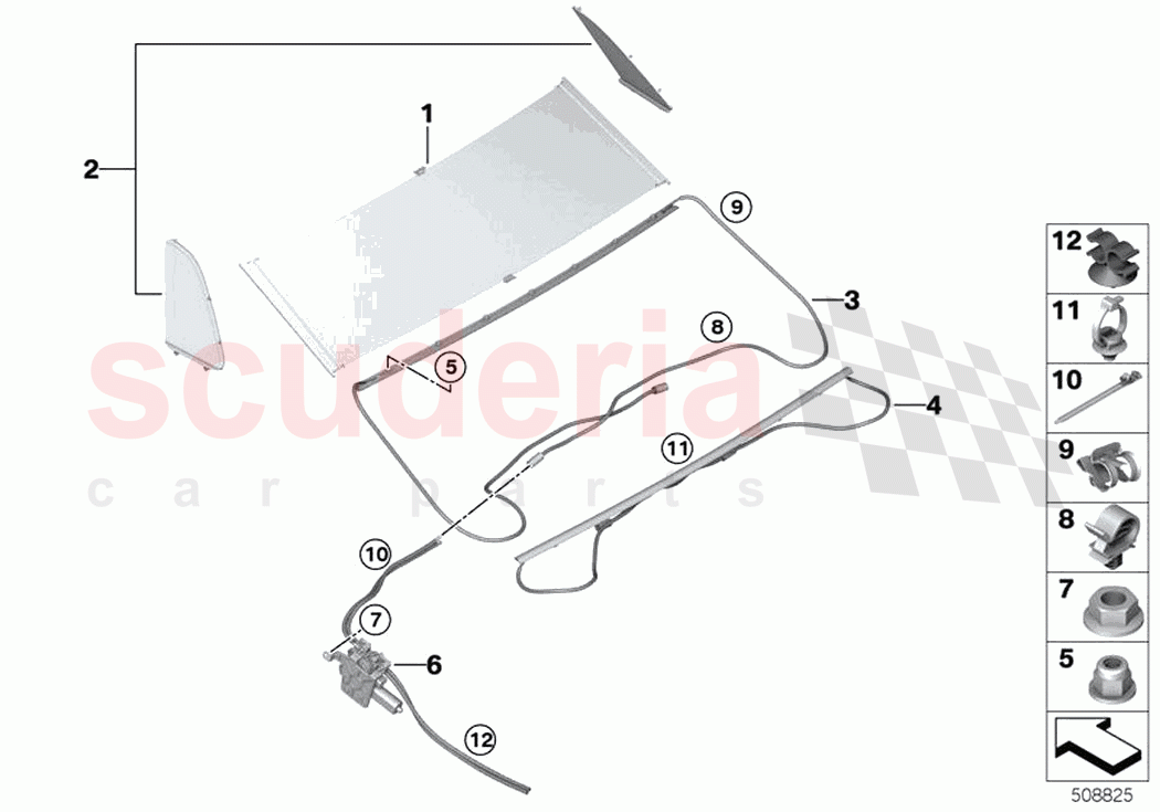 Roller sun screen of Rolls Royce Rolls Royce Ghost Extended RR22(2019-2023)